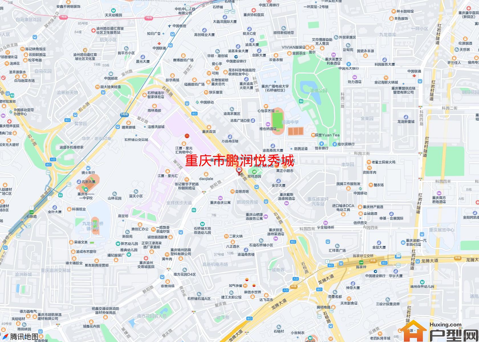 鹏润悦秀城小区 - 户型网