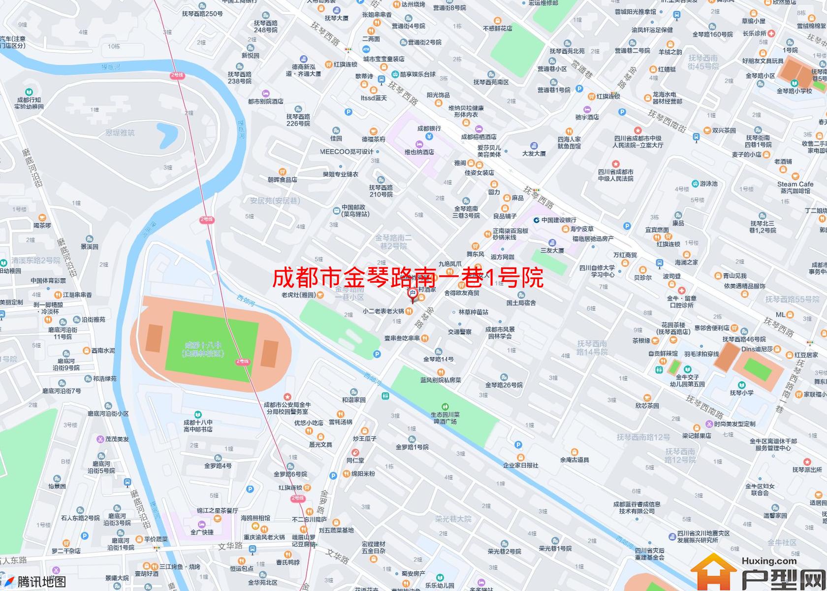 金琴路南一巷1号院小区 - 户型网