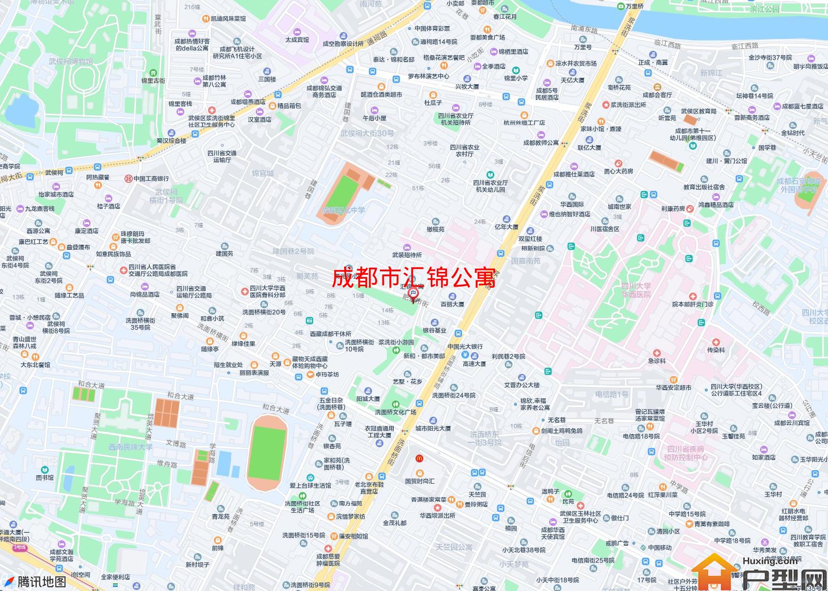 汇锦公寓小区 - 户型网