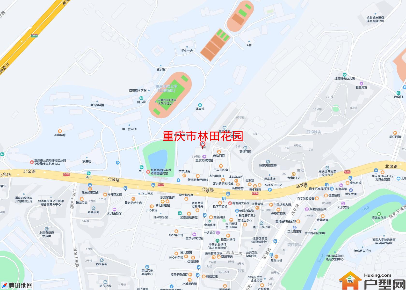 林田花园小区 - 户型网