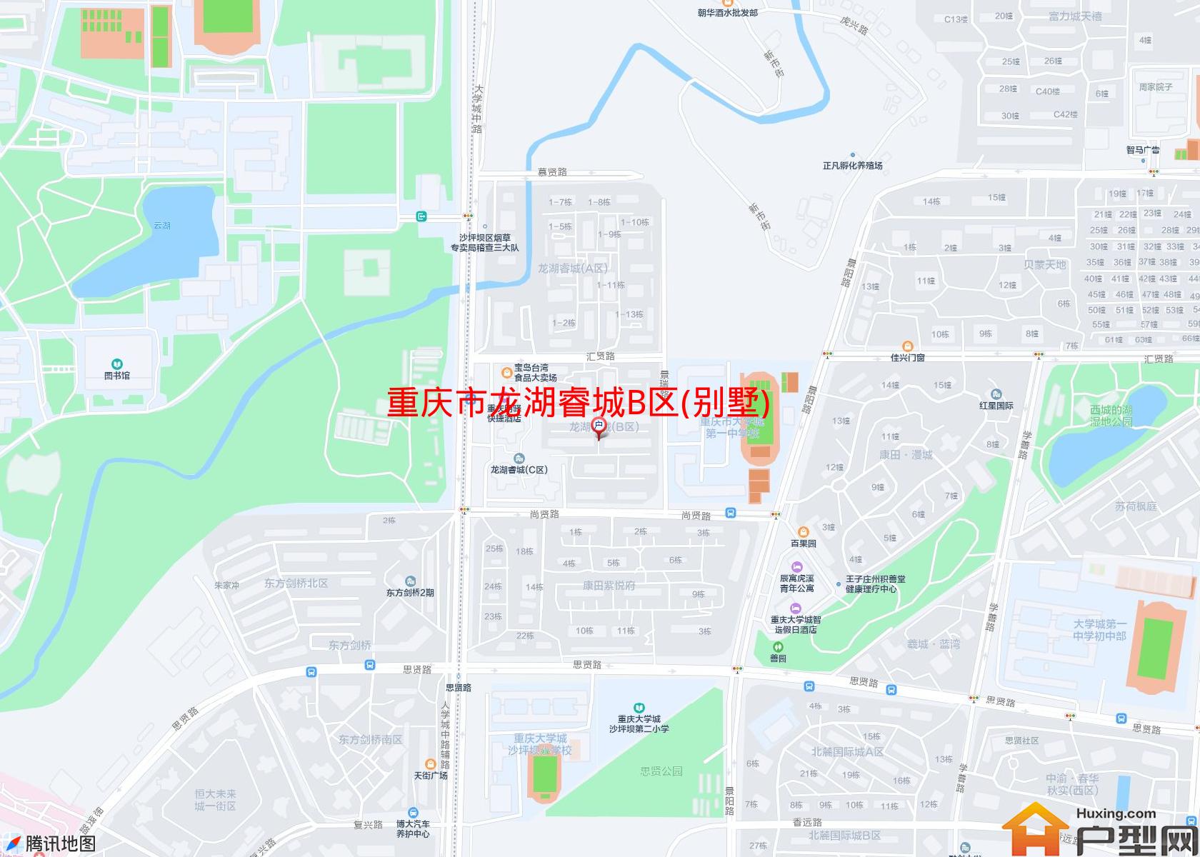 龙湖睿城B区(别墅)小区 - 户型网