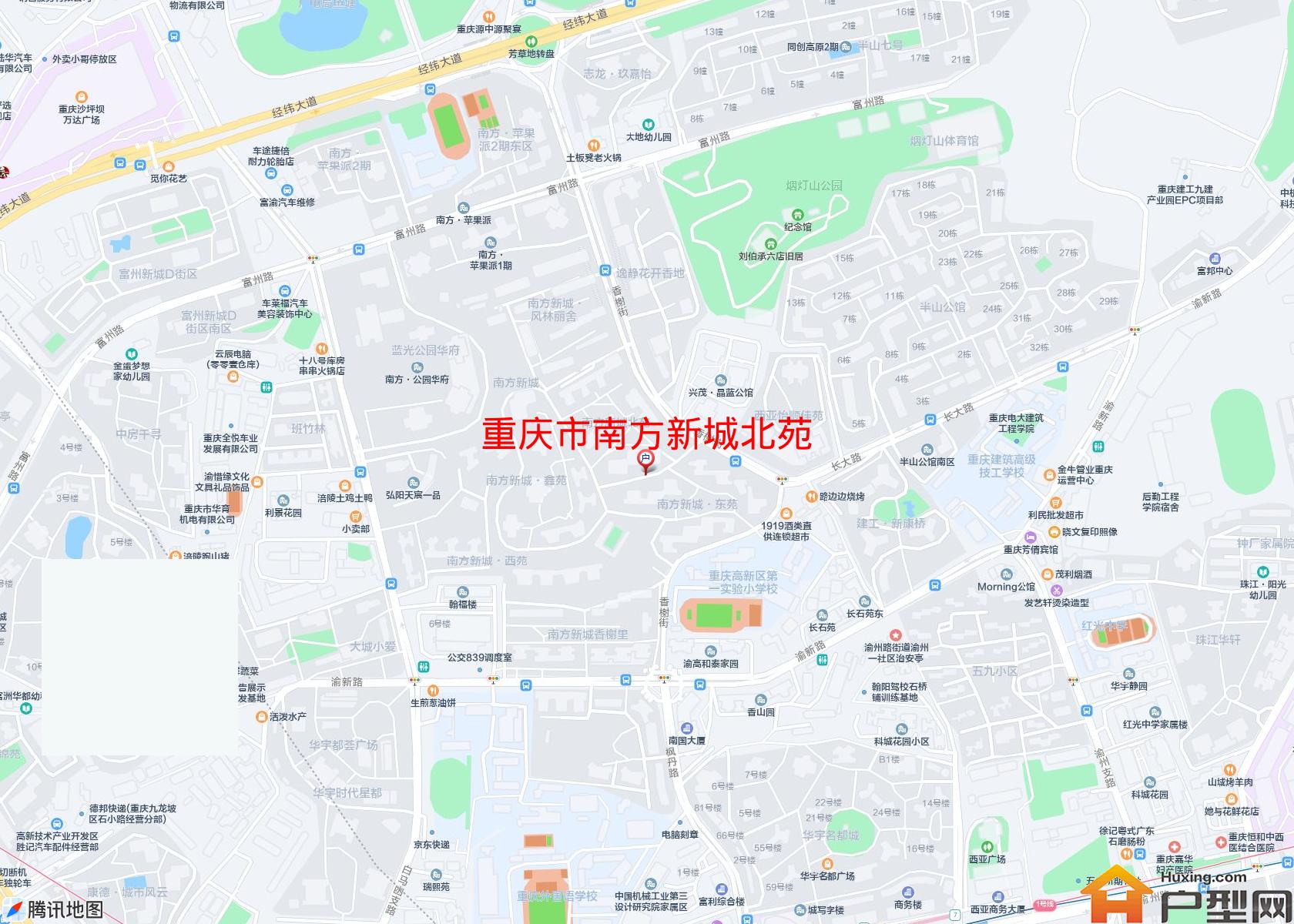 南方新城北苑小区 - 户型网