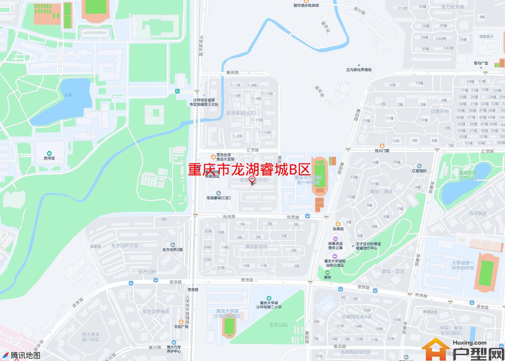 龙湖睿城B区小区 - 户型网