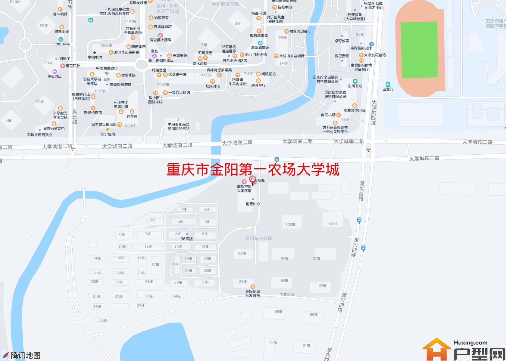 金阳第一农场大学城小区 - 户型网