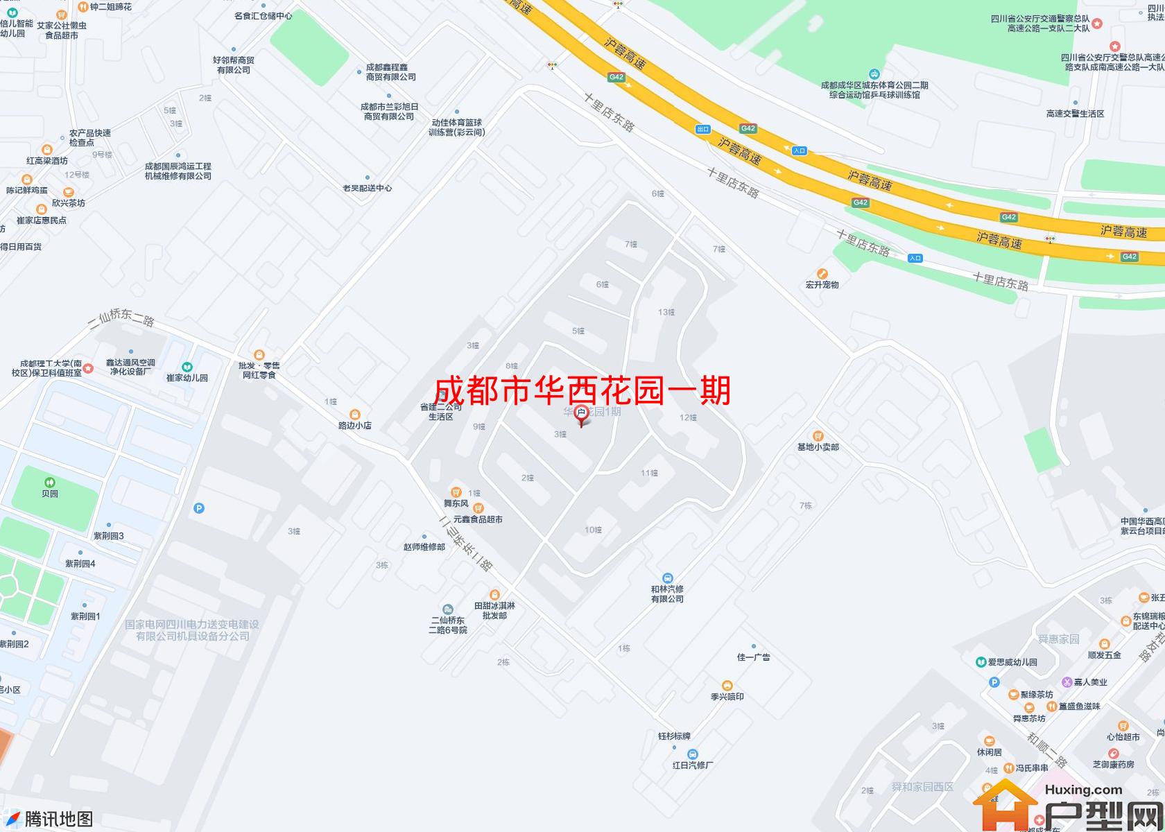 华西花园一期小区 - 户型网 华西花园一期小区 - 户型网
