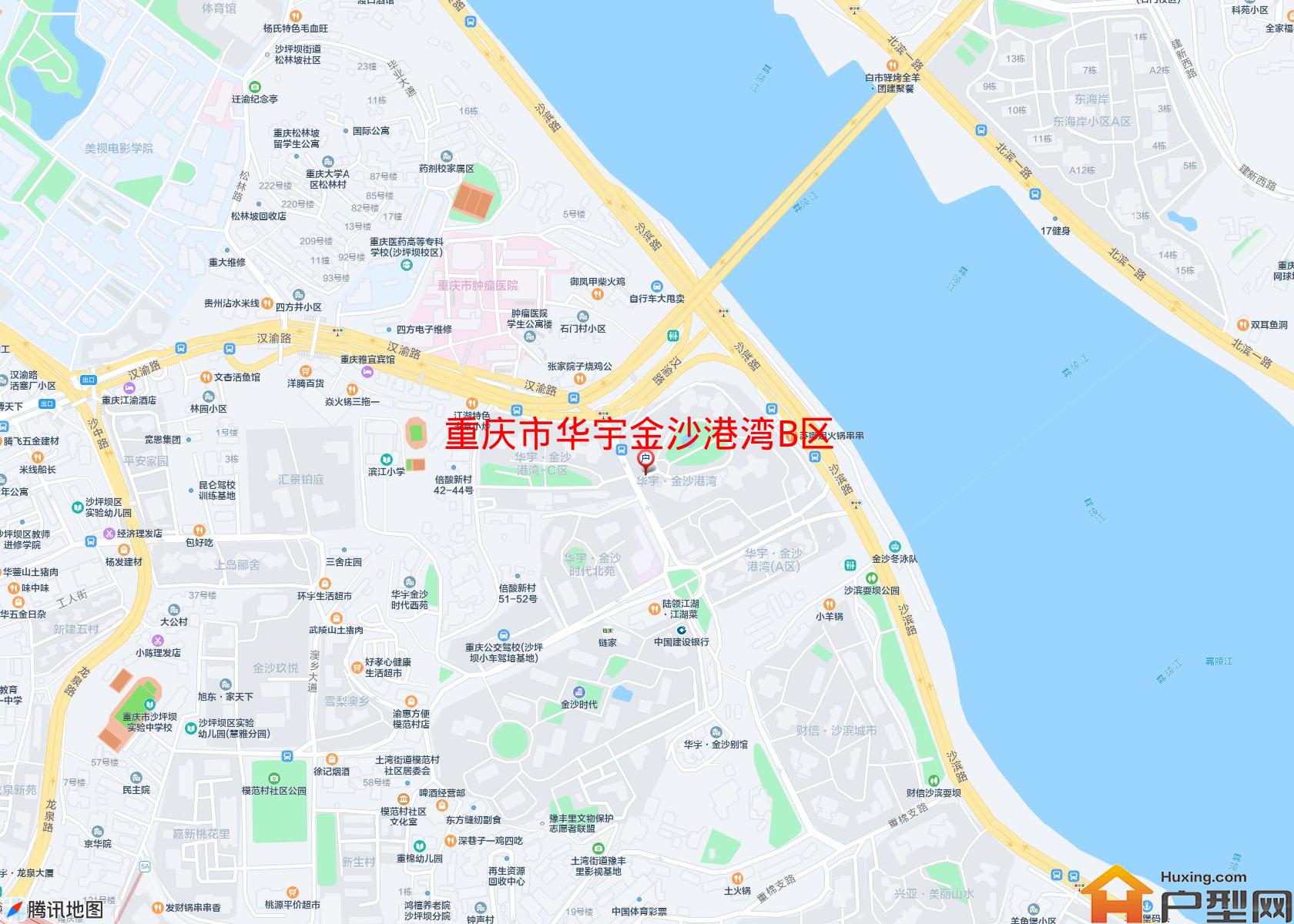 华宇金沙港湾B区小区 - 户型网