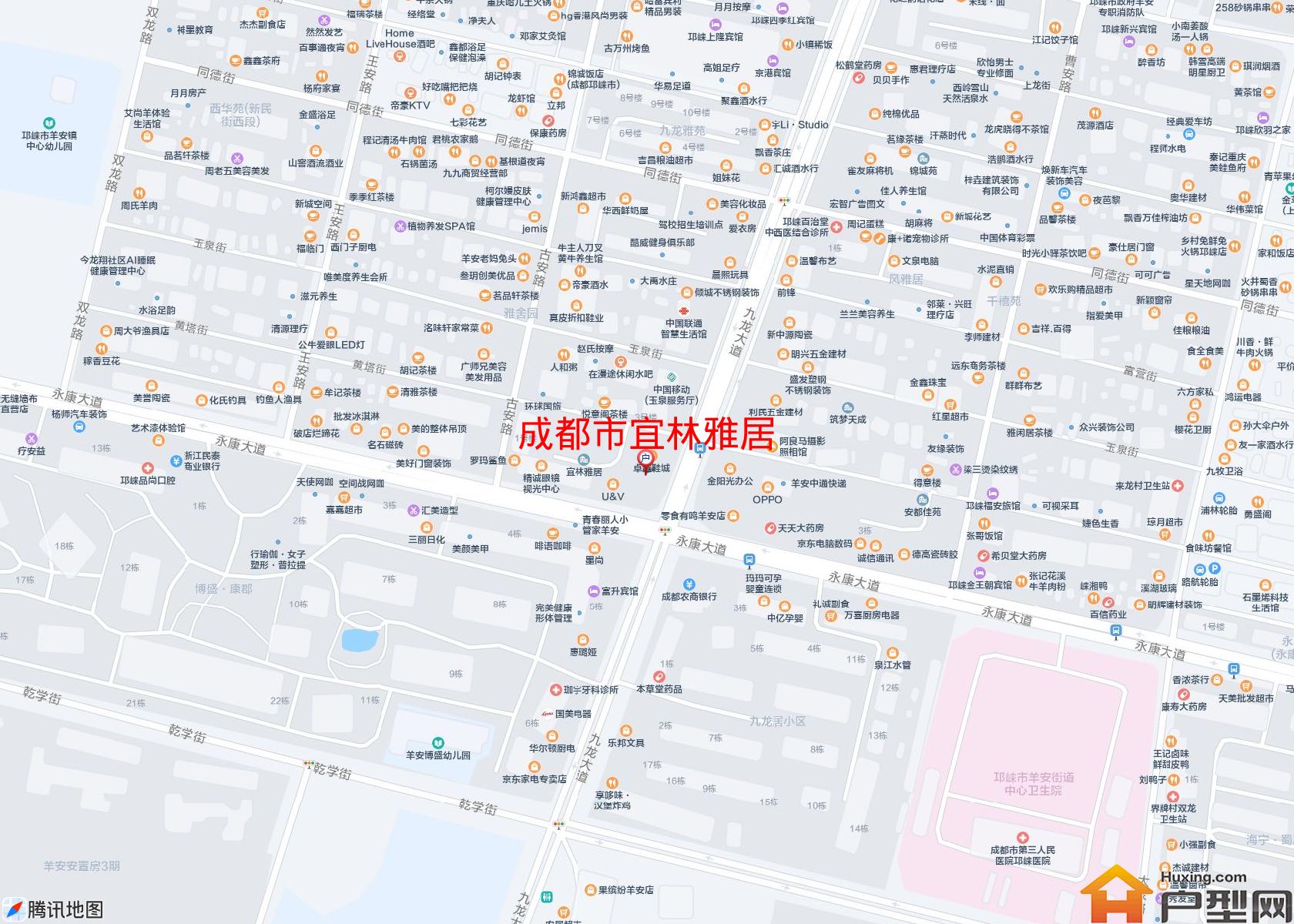 宜林雅居小区 - 户型网