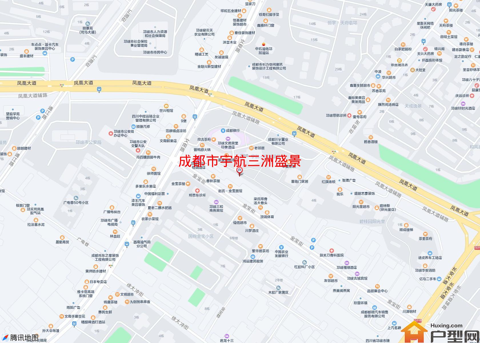 宇航三洲盛景小区 - 户型网