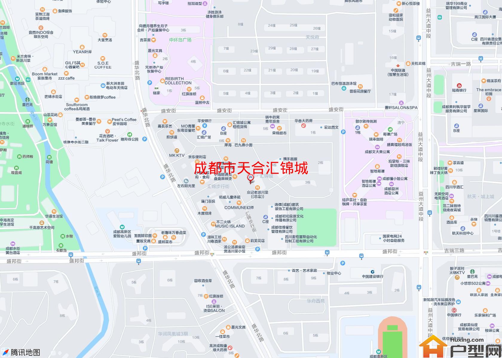 天合汇锦城小区 - 户型网