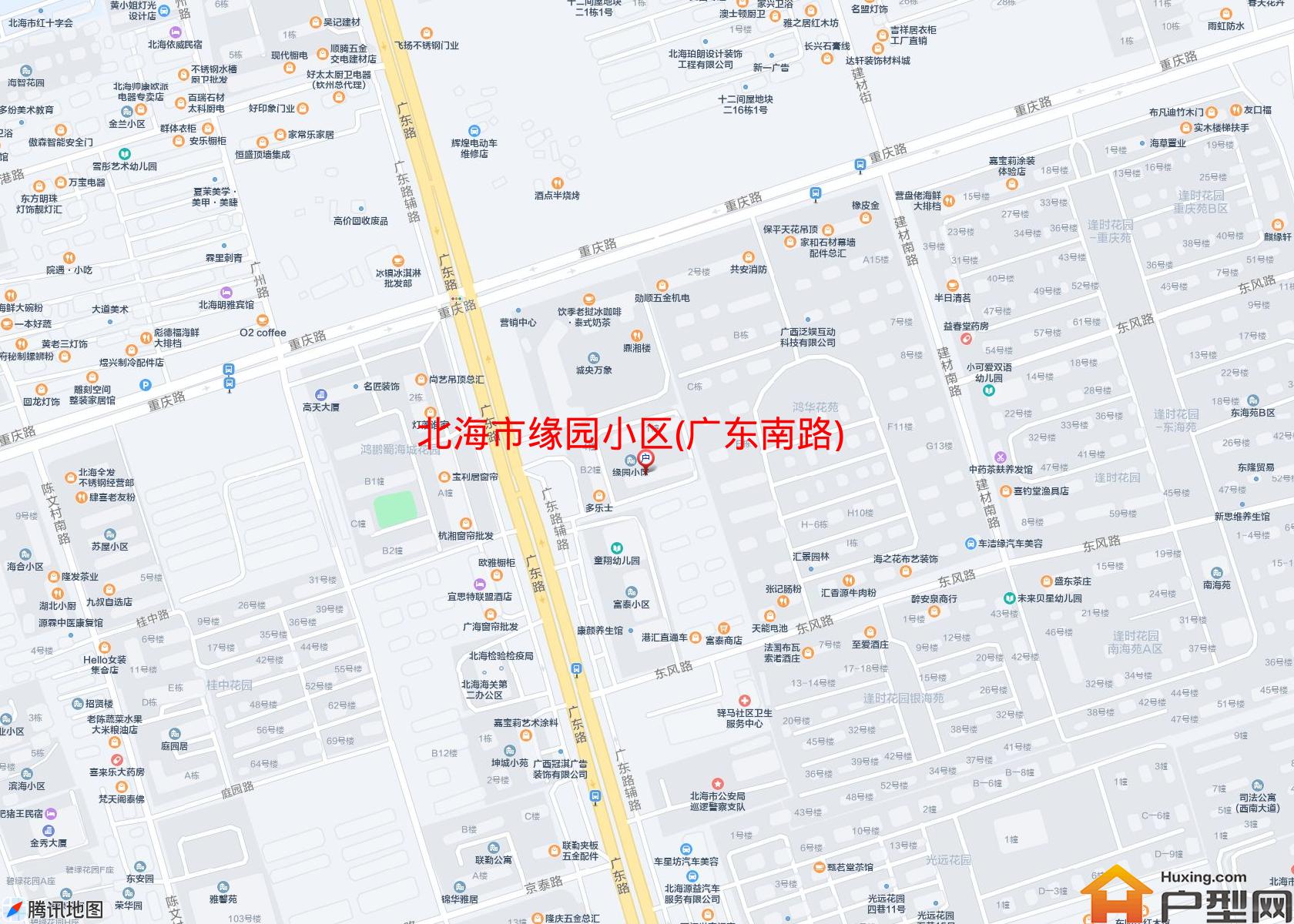 缘园小区(广东南路)小区 - 户型网