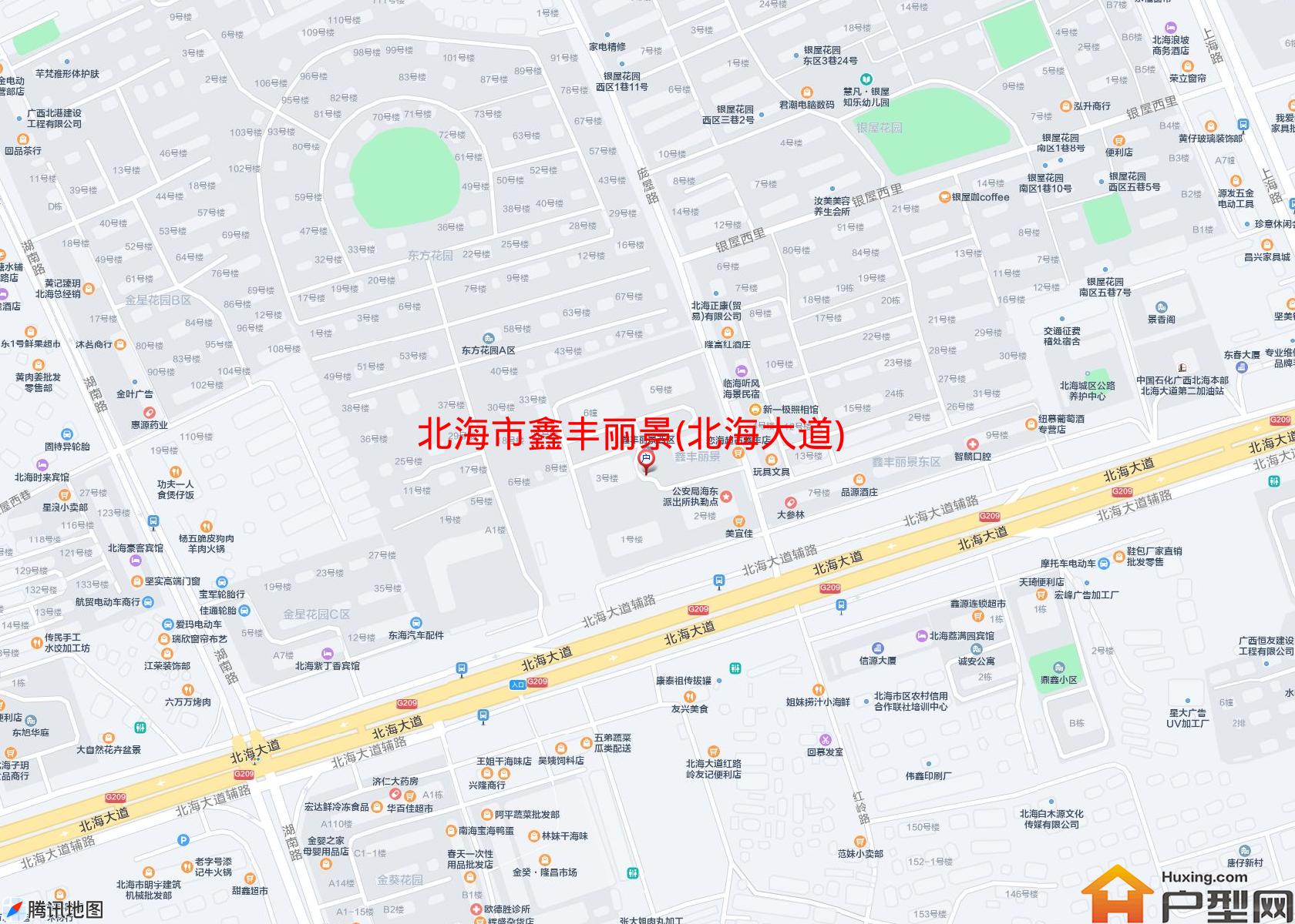 鑫丰丽景(北海大道)小区 - 户型网