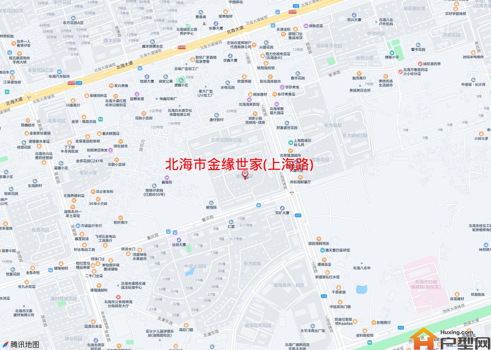 金缘世家(上海路)小区 - 户型网