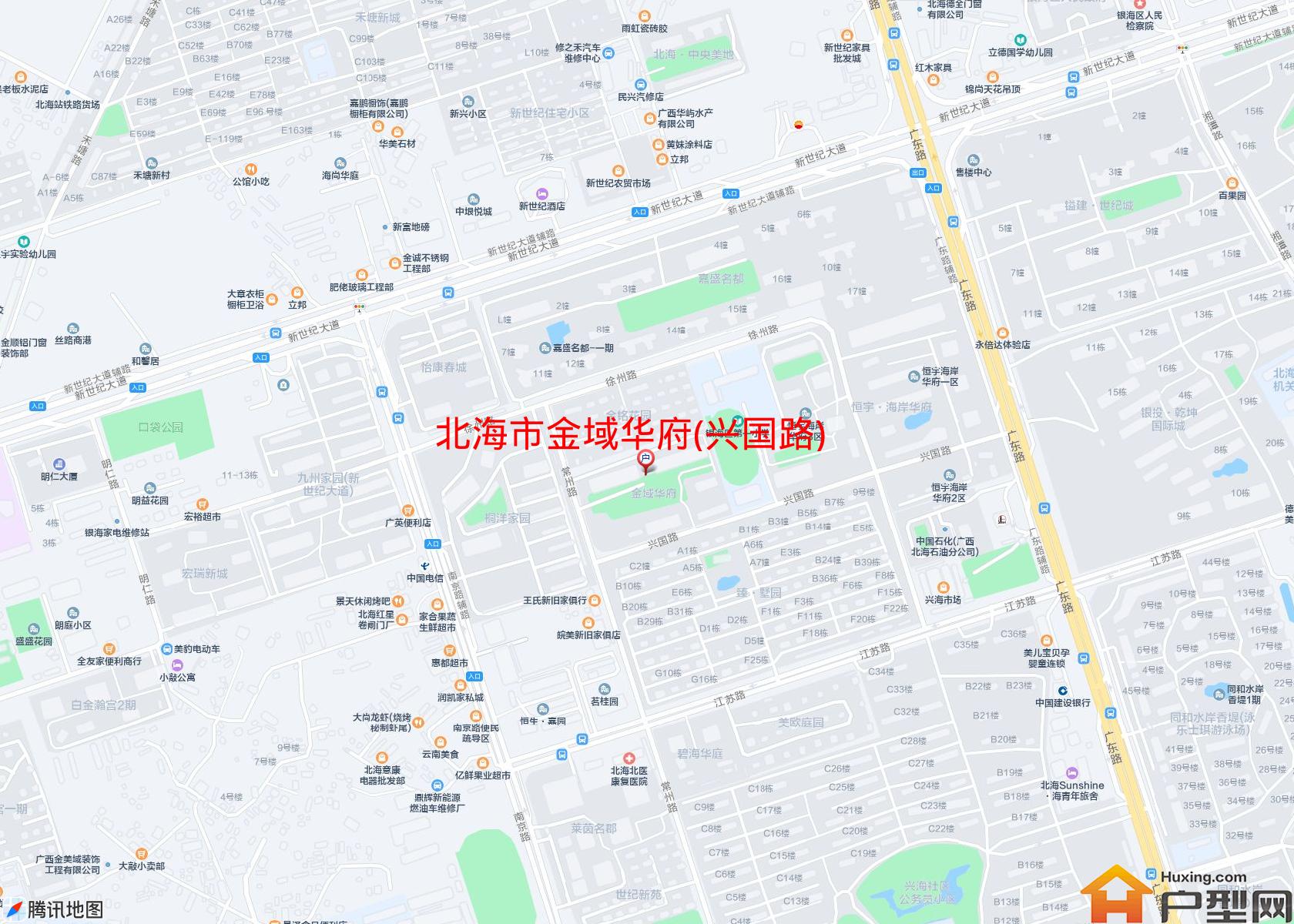 金域华府(兴国路)小区 - 户型网