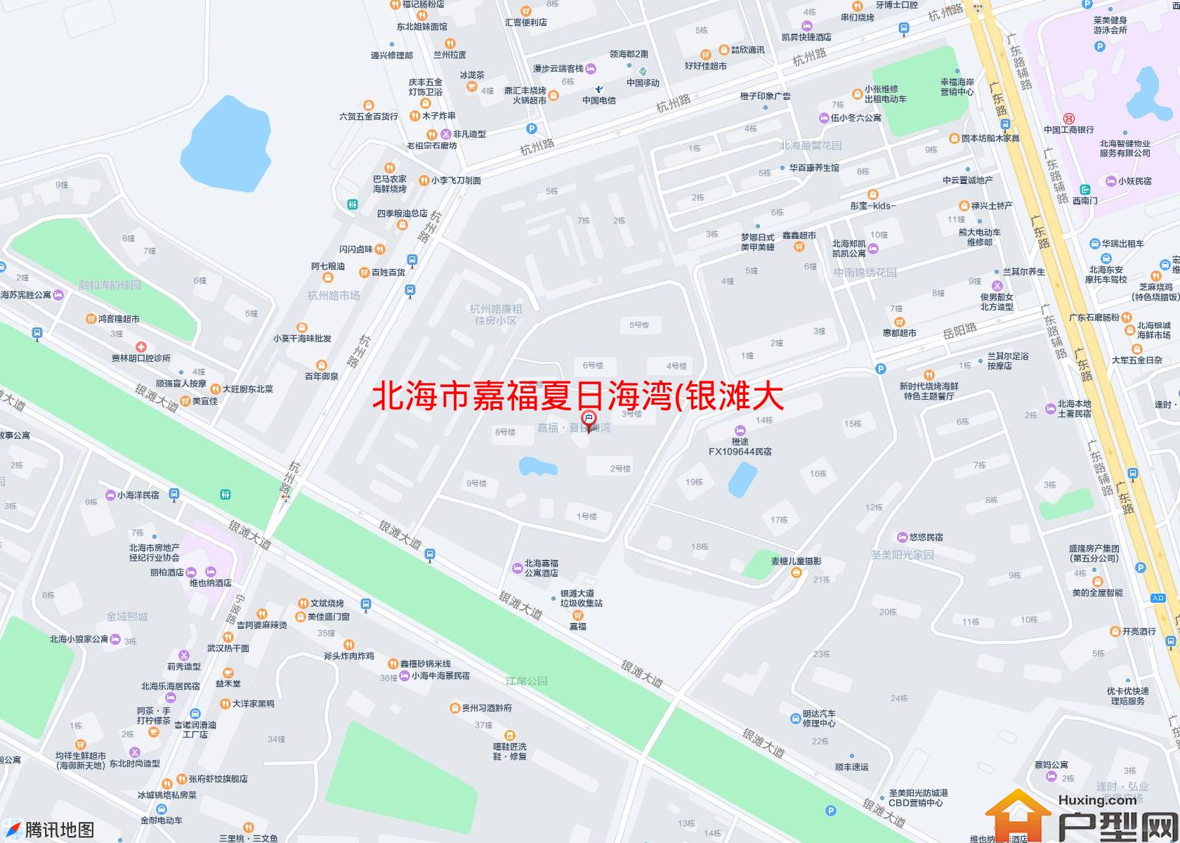 嘉福夏日海湾(银滩大道)小区 - 户型网