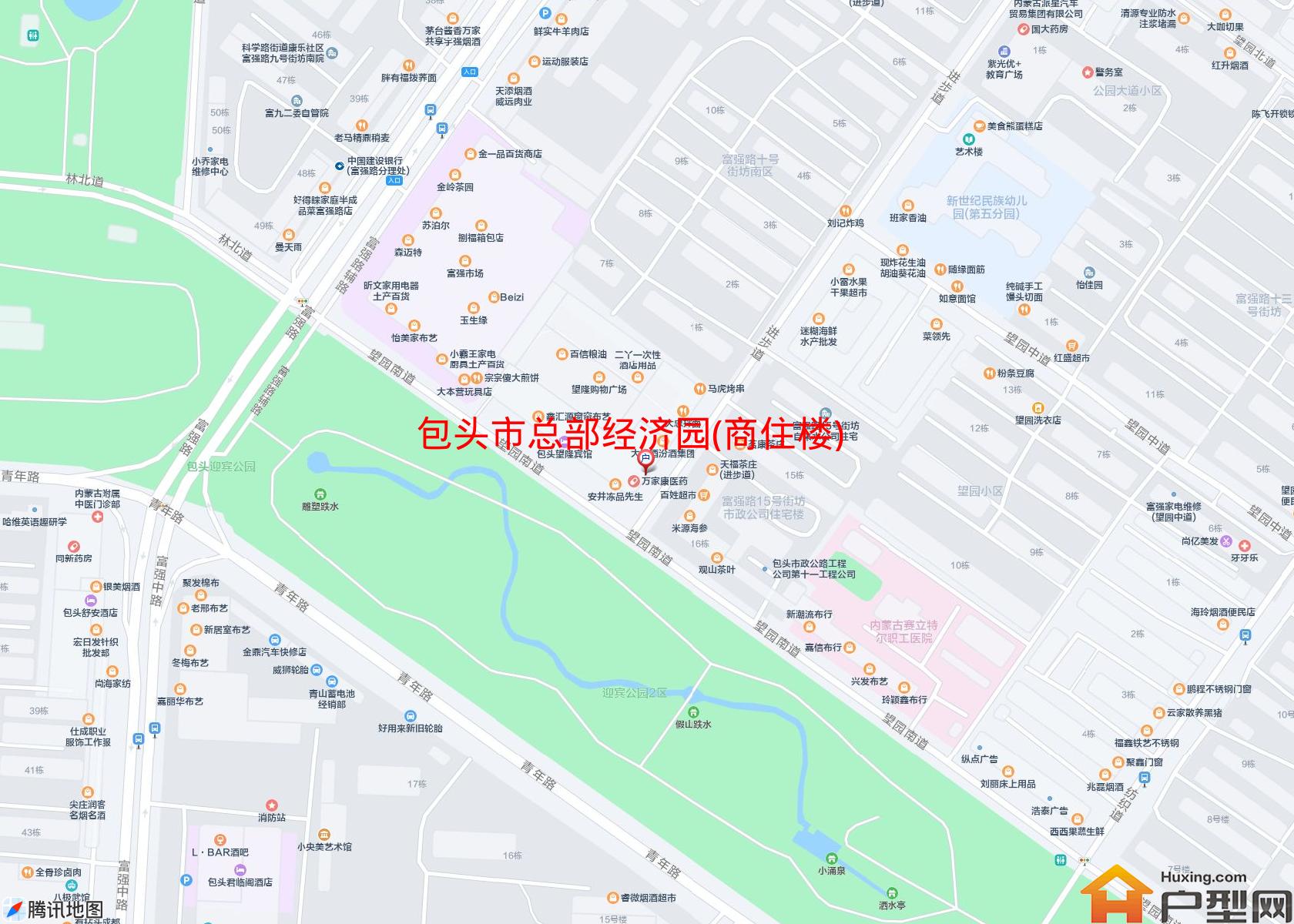 总部经济园(商住楼)小区 - 户型网