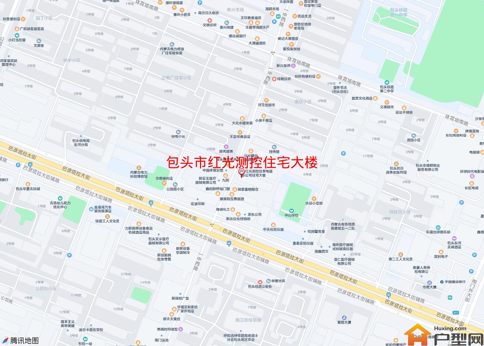 红光测控住宅大楼小区 - 户型网