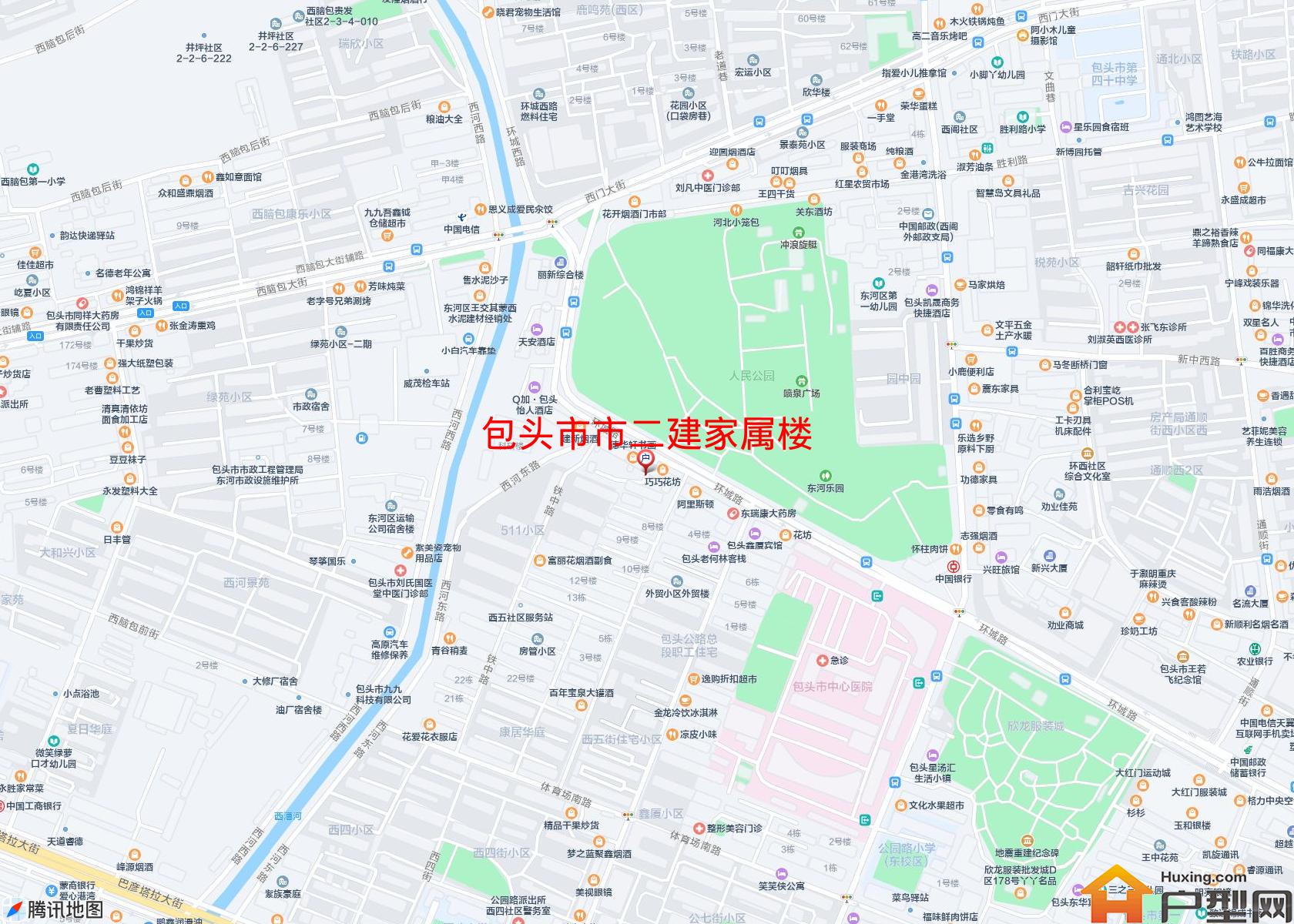 市二建家属楼小区 - 户型网