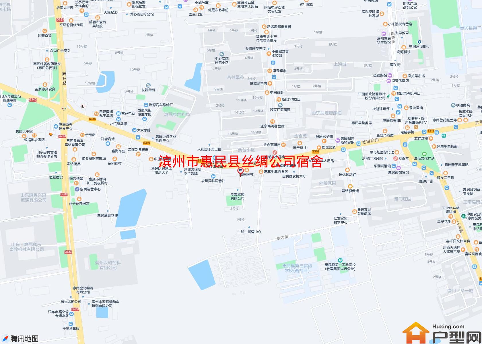 惠民县丝绸公司宿舍小区 - 户型网