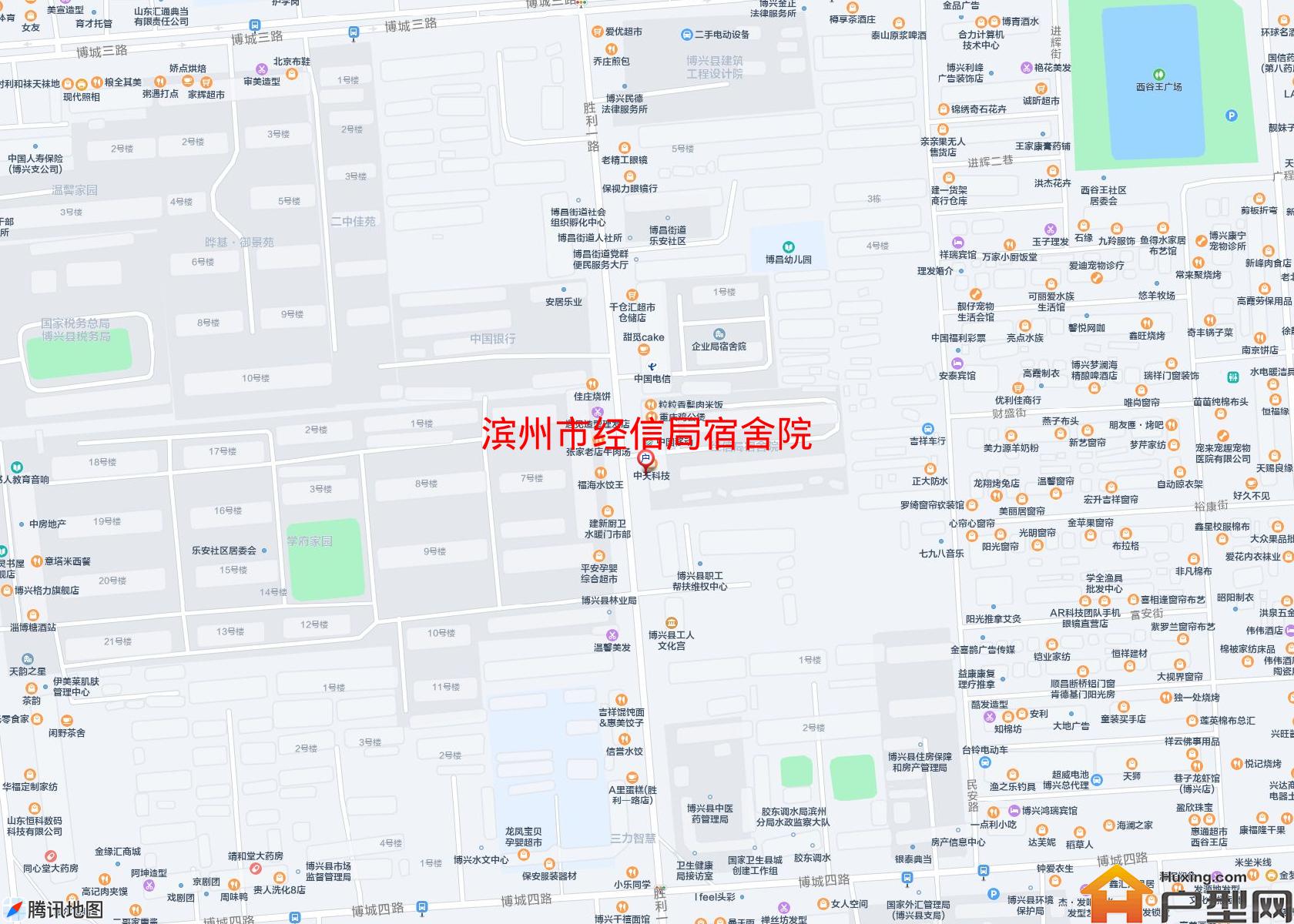 经信局宿舍院小区 - 户型网