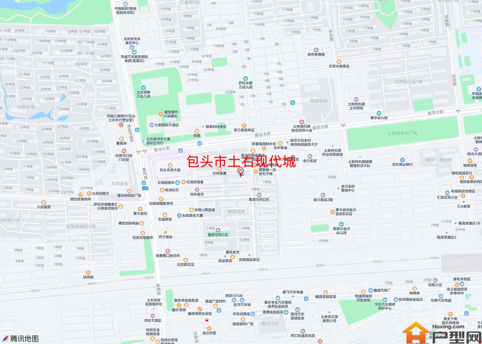 土右现代城小区 - 户型网