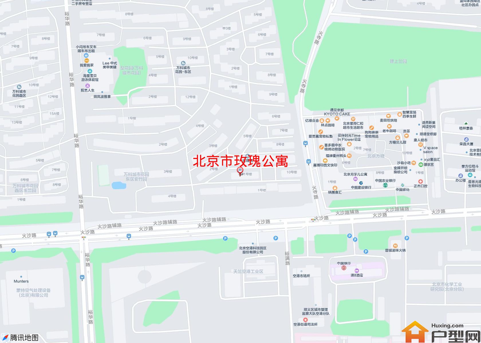 玫瑰公寓小区 - 户型网