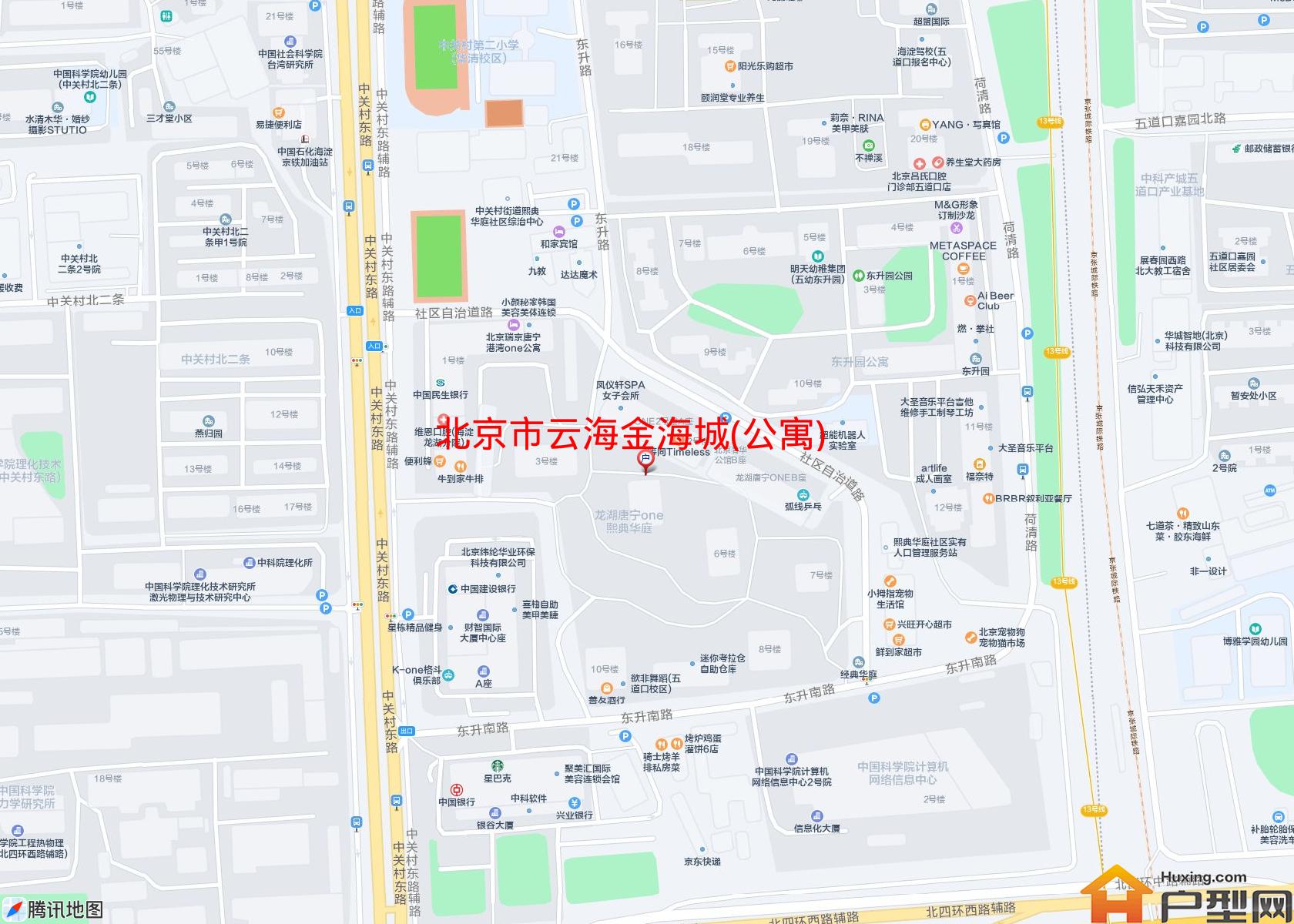 云海金海城(公寓)小区 - 户型网