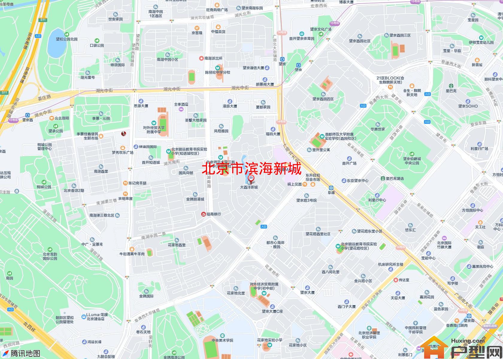 滨海新城小区 - 户型网