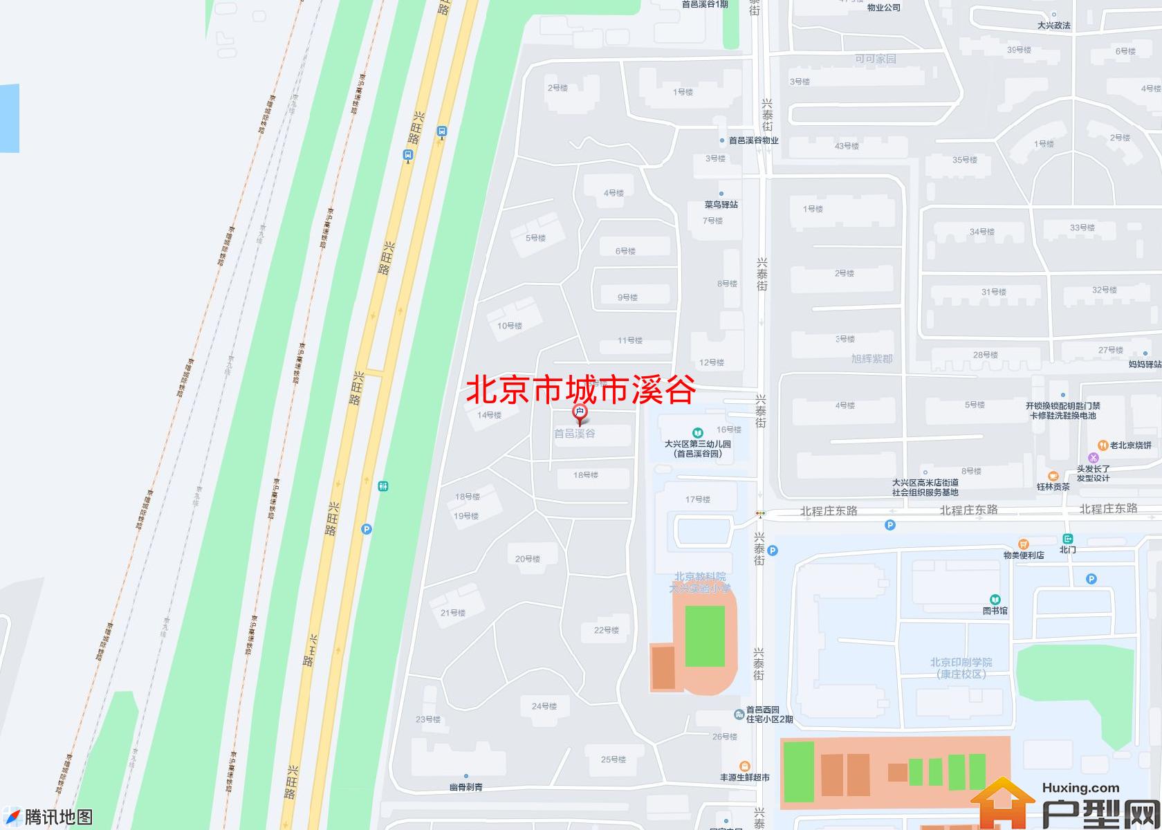 城市溪谷小区 - 户型网