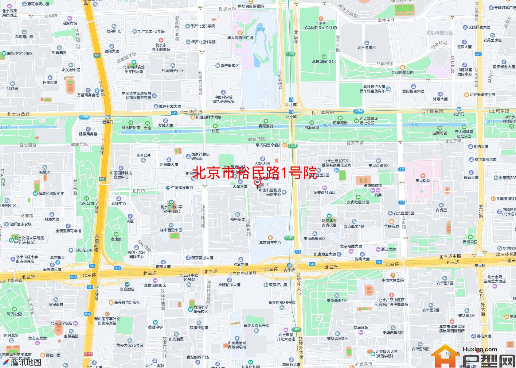 裕民路1号院小区 - 户型网