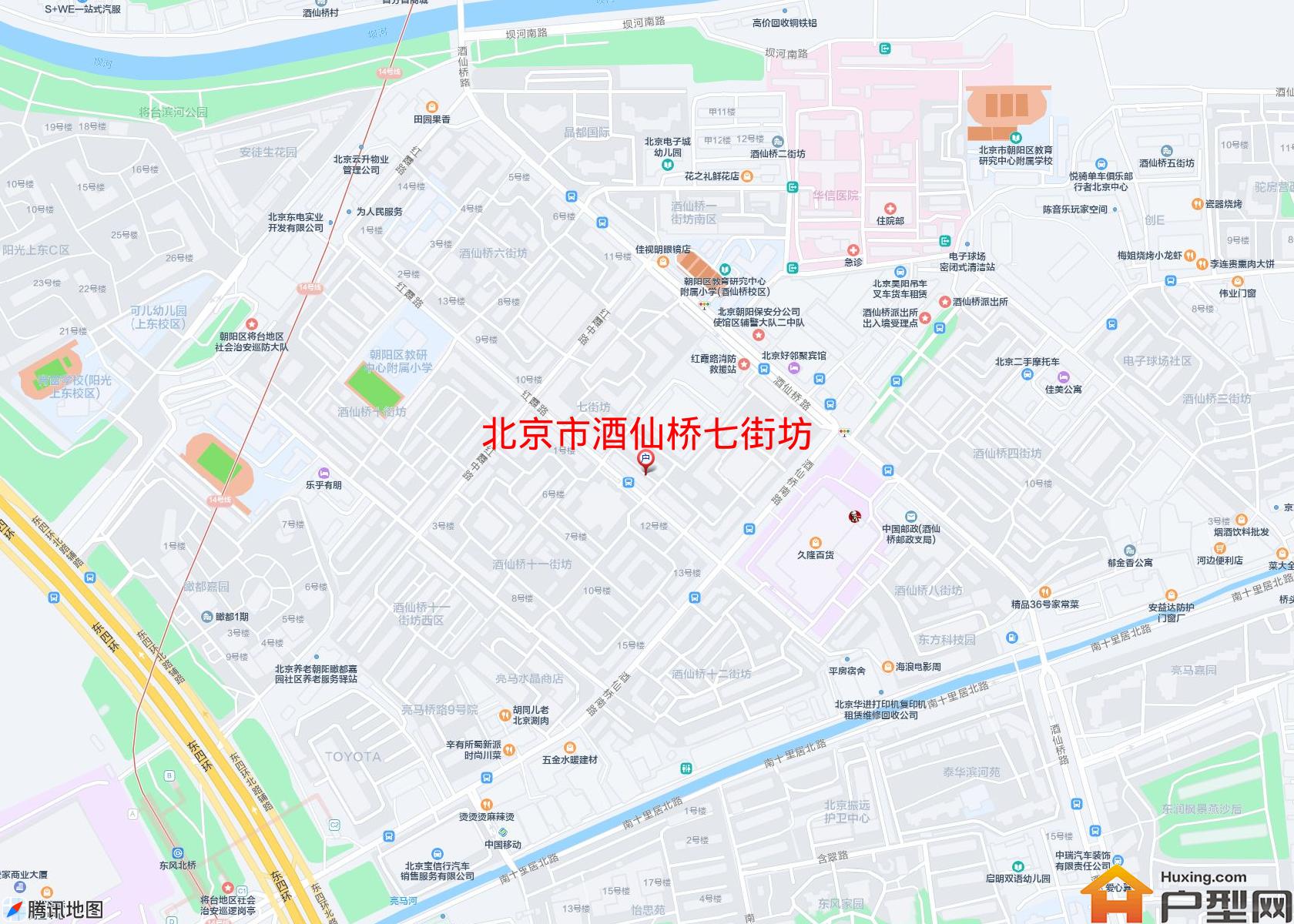 酒仙桥七街坊小区 - 户型网