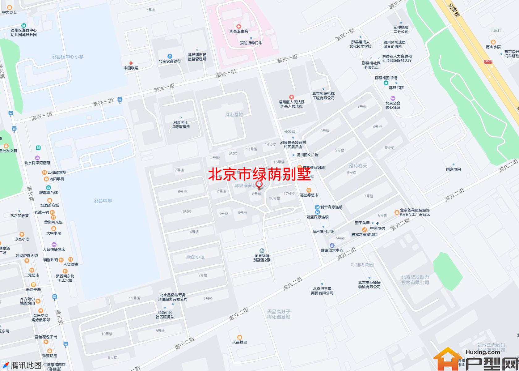 绿荫别墅小区 - 户型网