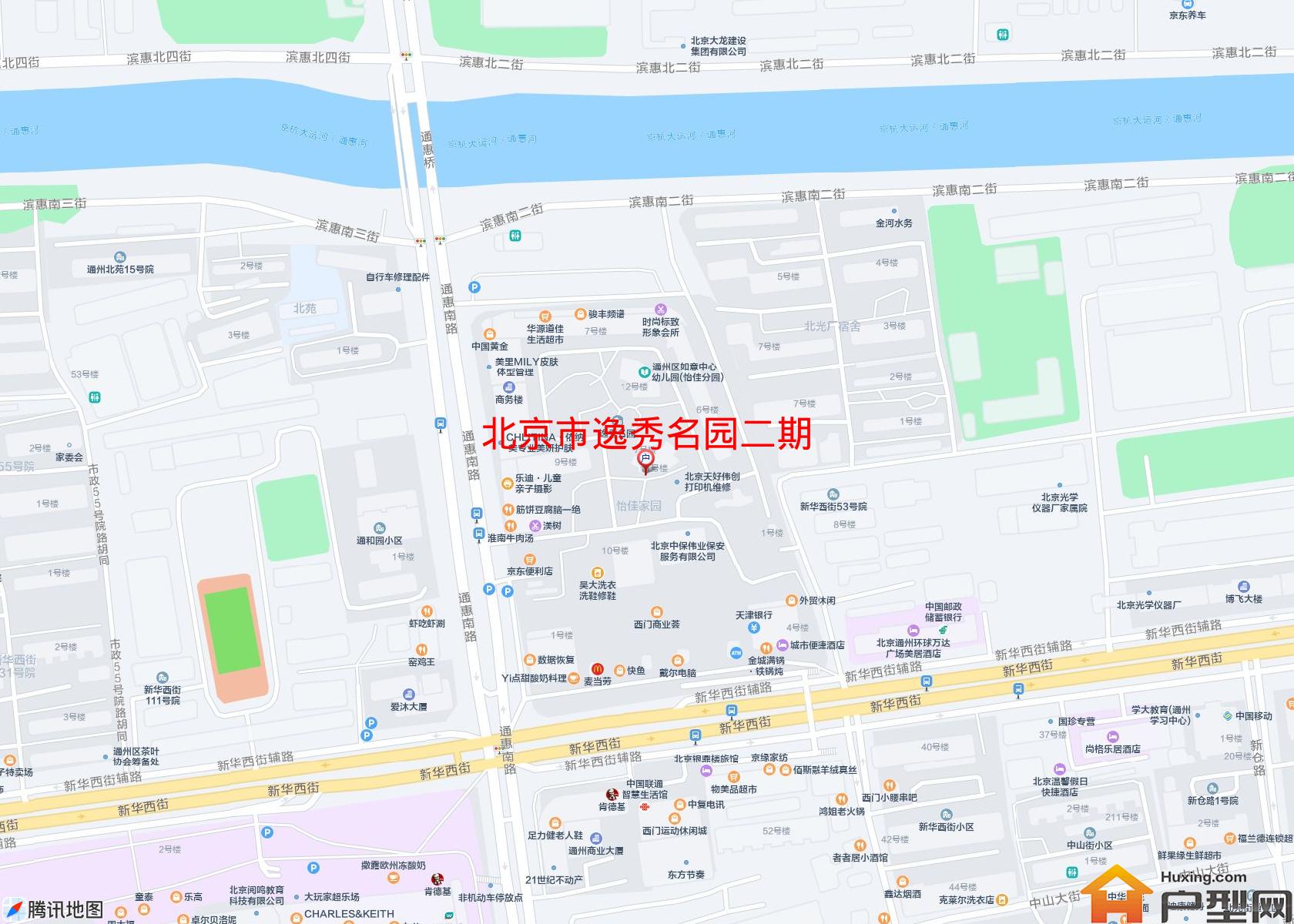 逸秀名园二期小区 - 户型网