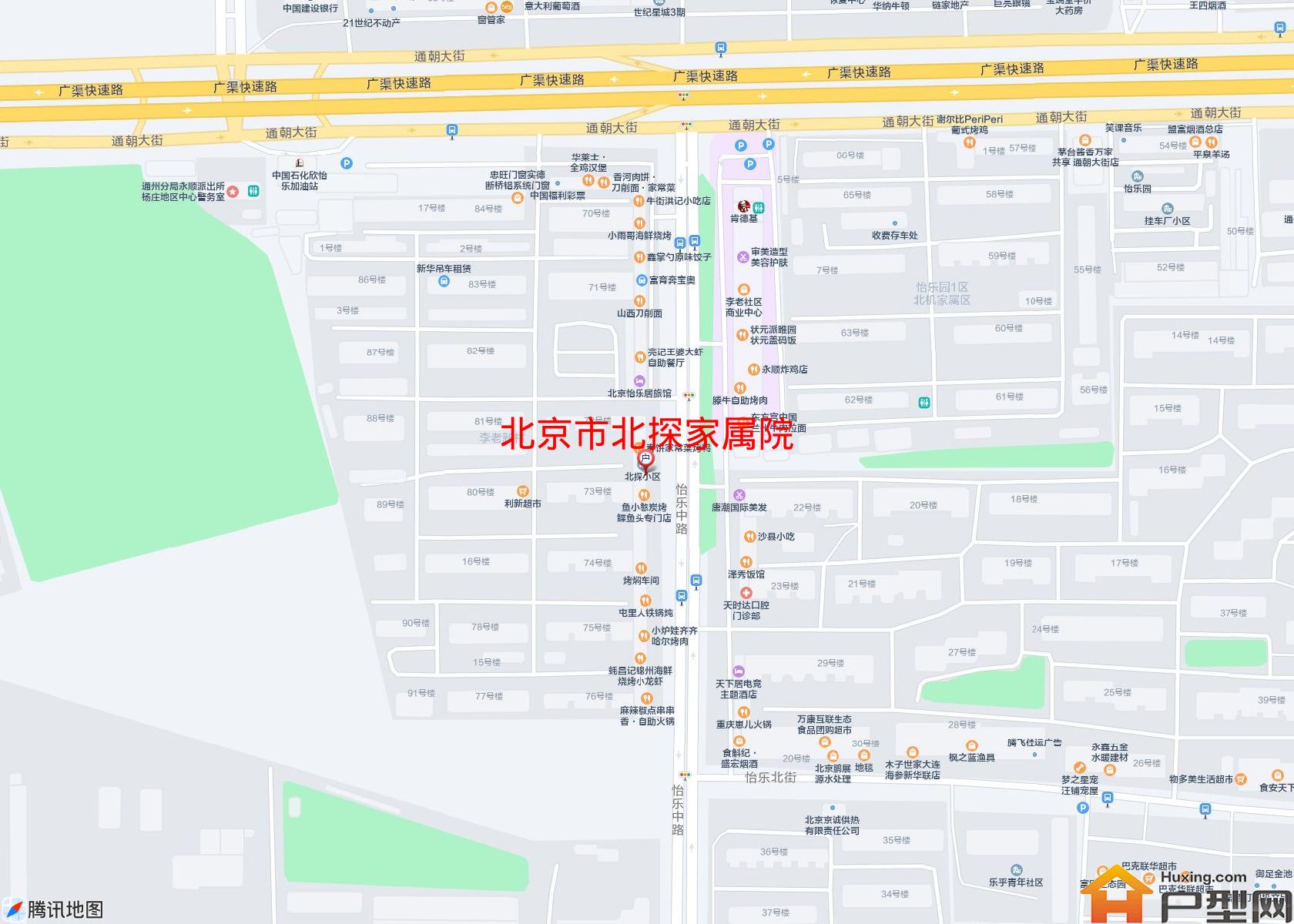 北探家属院小区 - 户型网