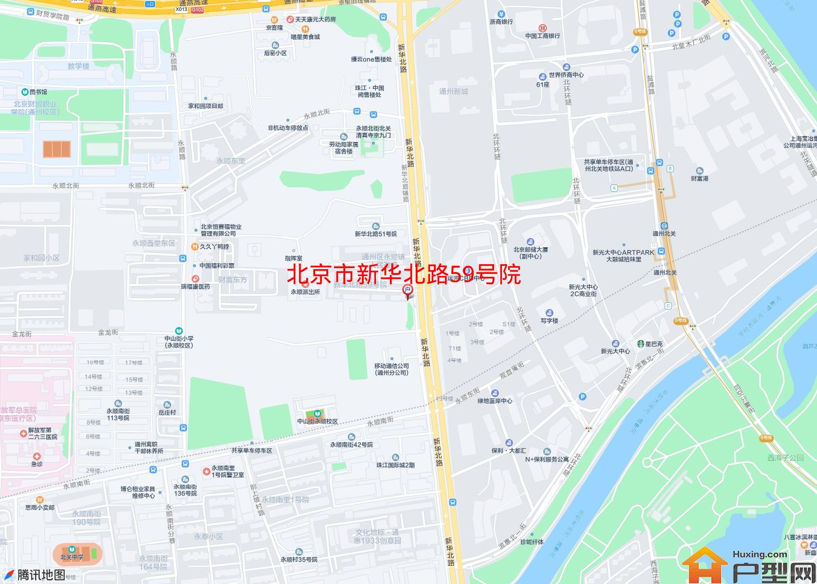 新华北路59号院小区 - 户型网