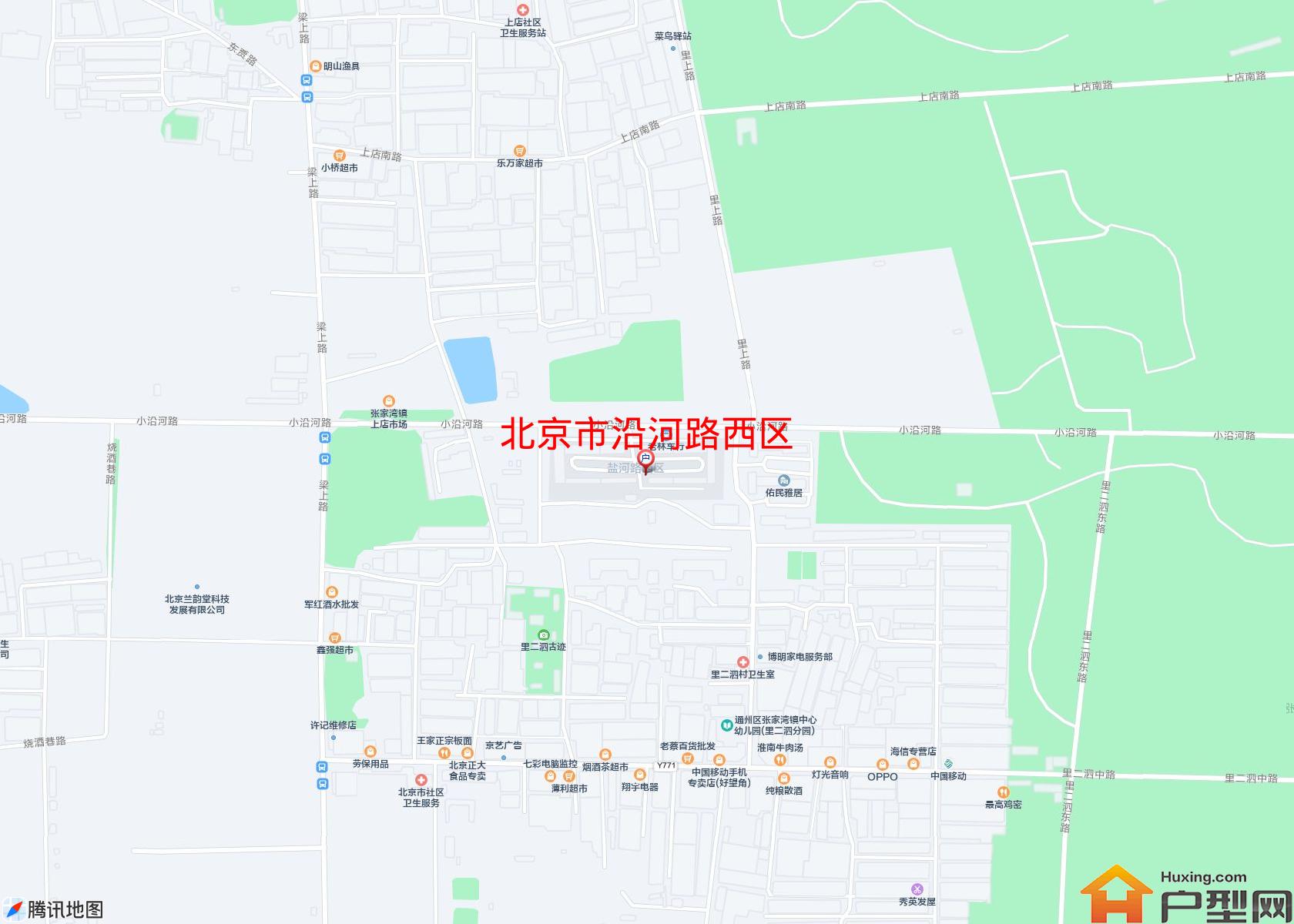 沿河路西区小区 - 户型网