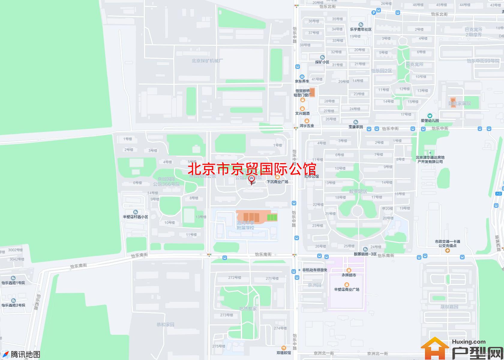 京贸国际公馆小区 - 户型网