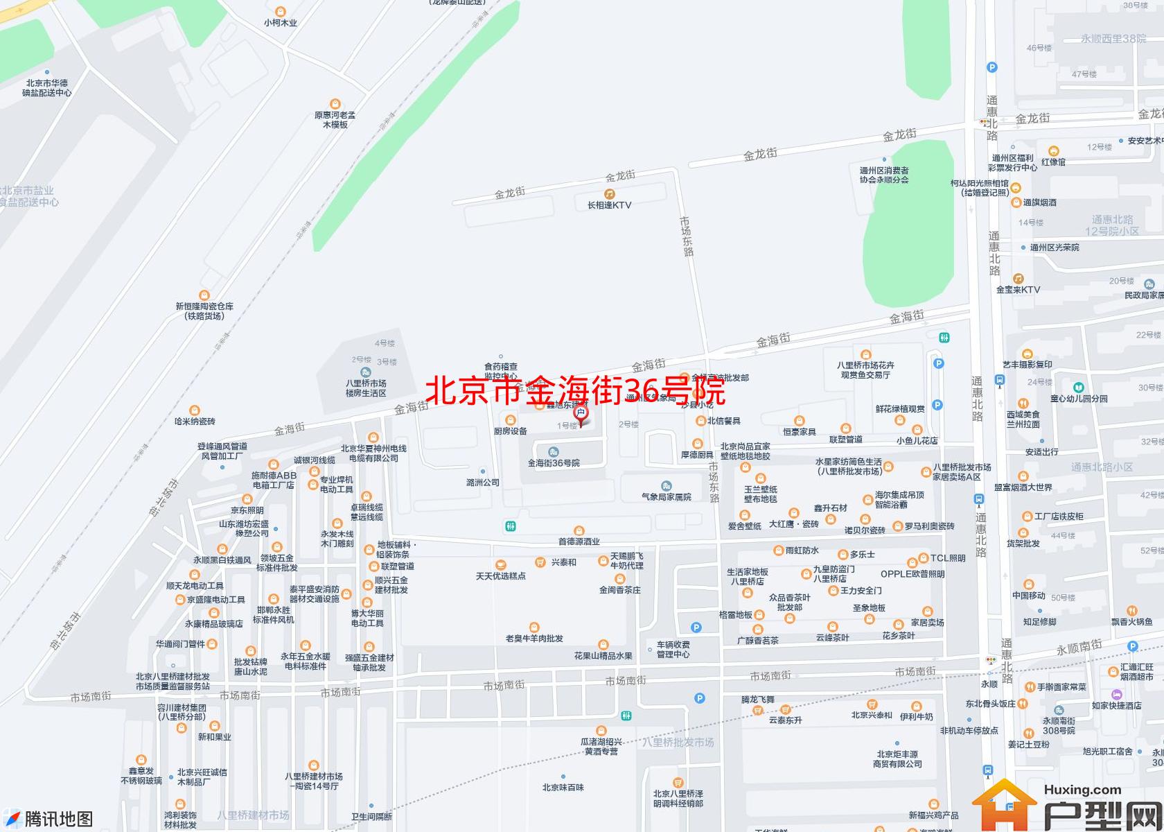 金海街36号院小区 - 户型网