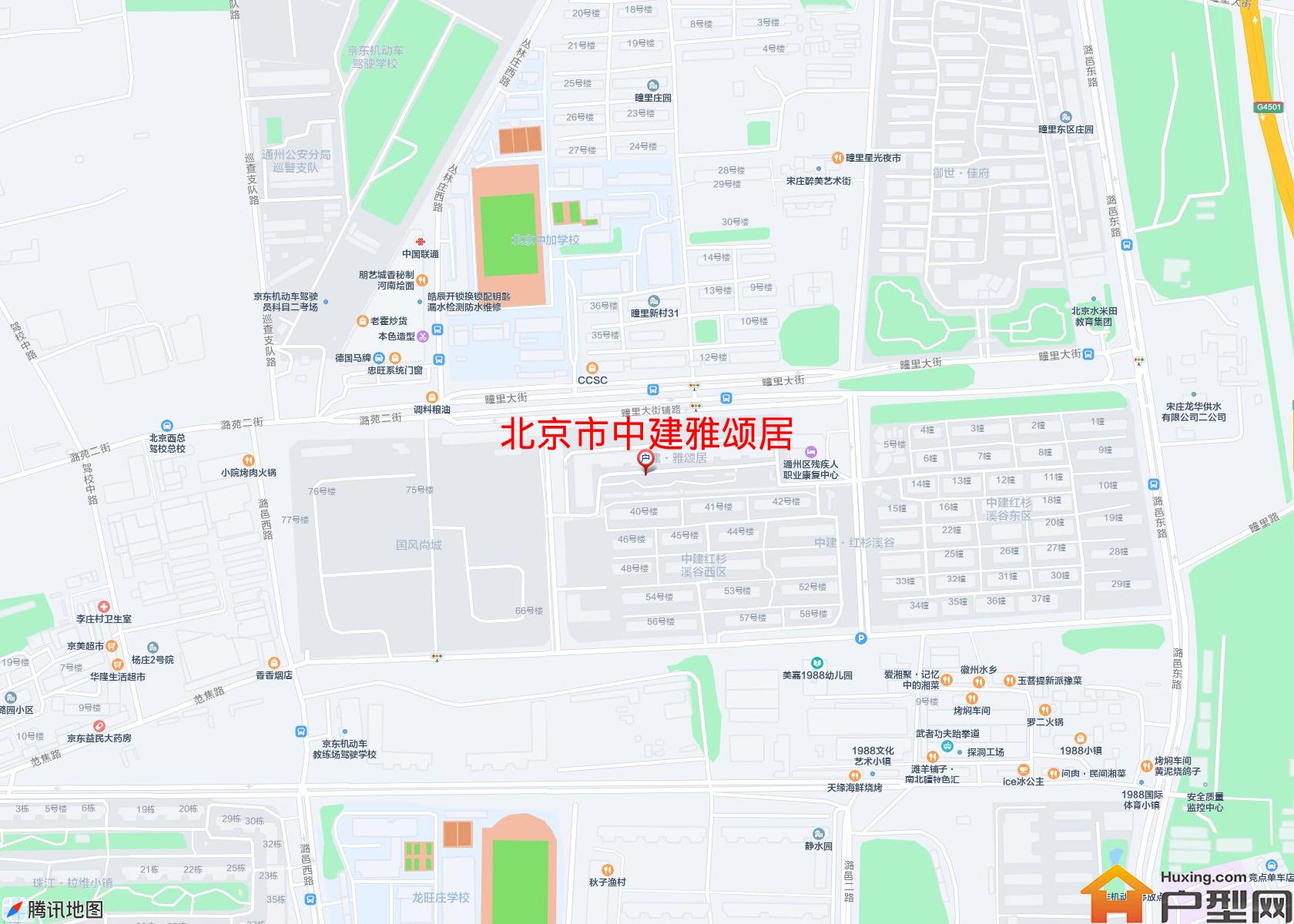 中建雅颂居小区 - 户型网