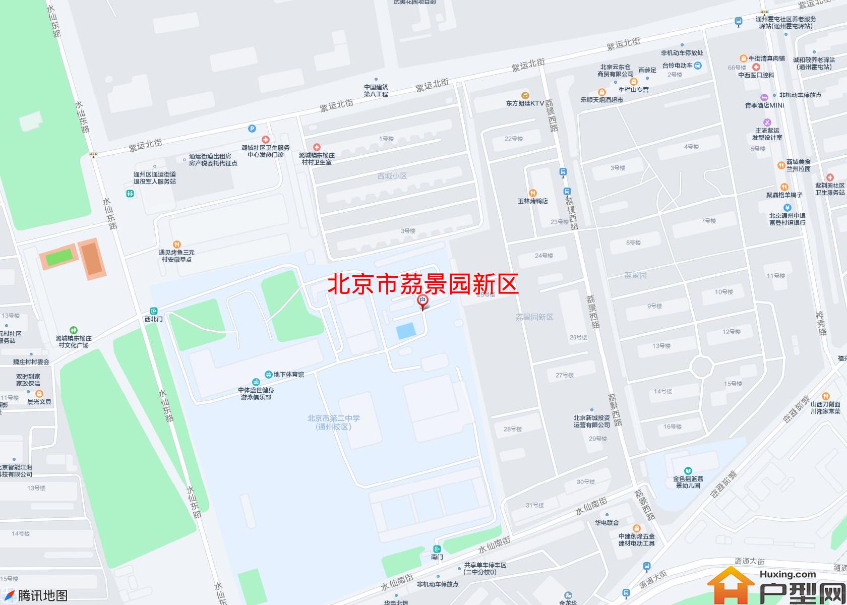 茘景园新区小区 - 户型网