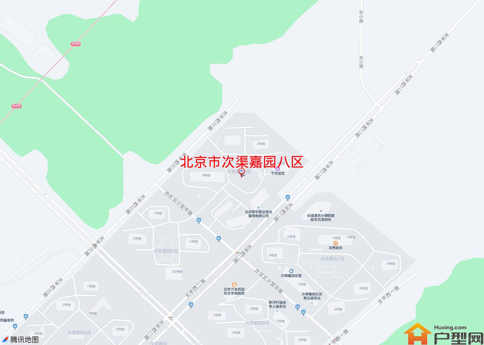 次渠嘉园八区小区 - 户型网