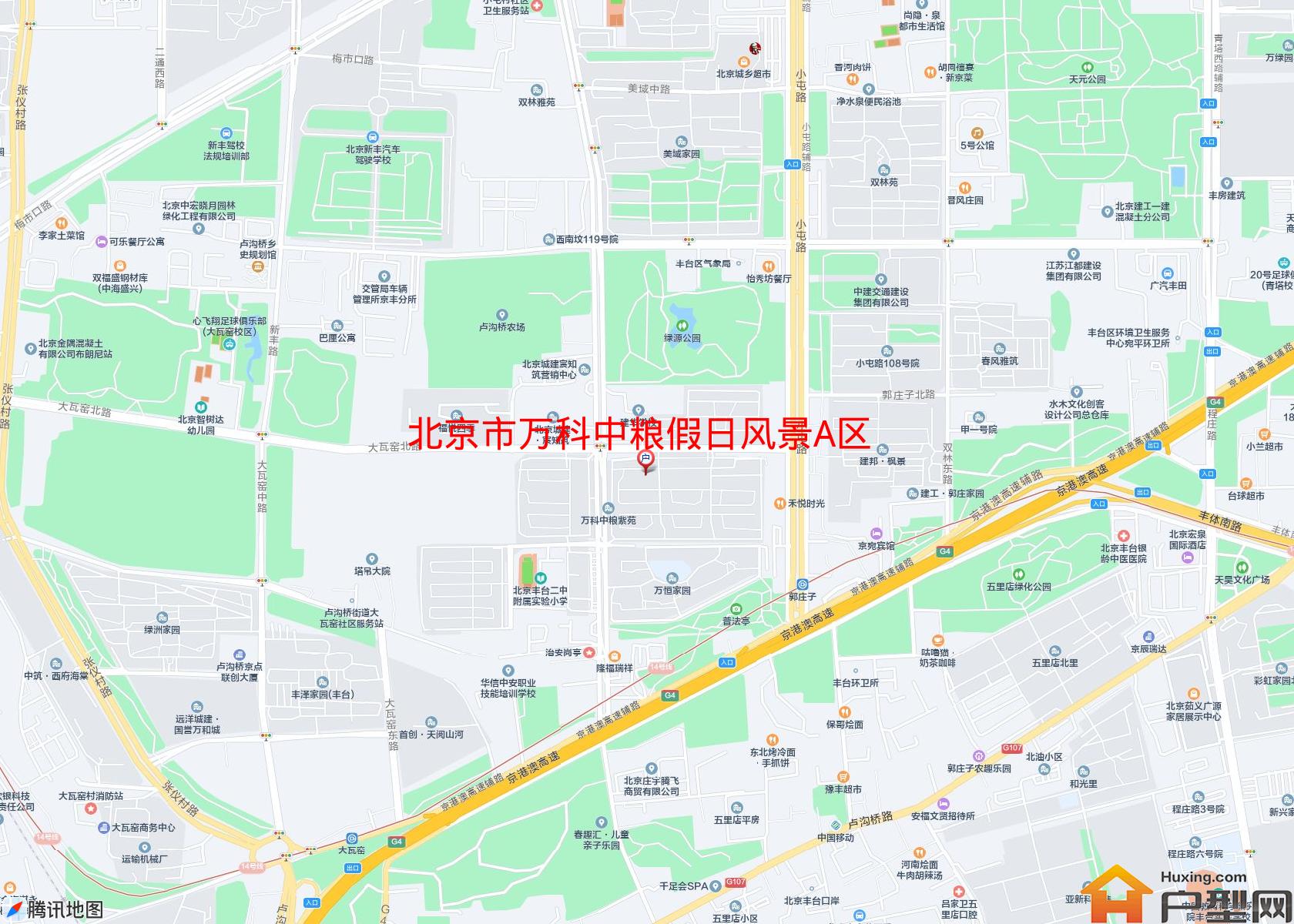 万科中粮假日风景A区小区 - 户型网