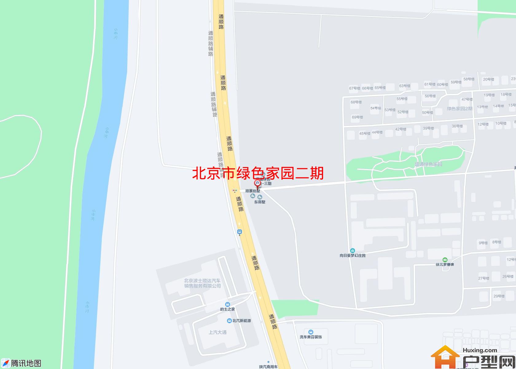 绿色家园二期小区 - 户型网