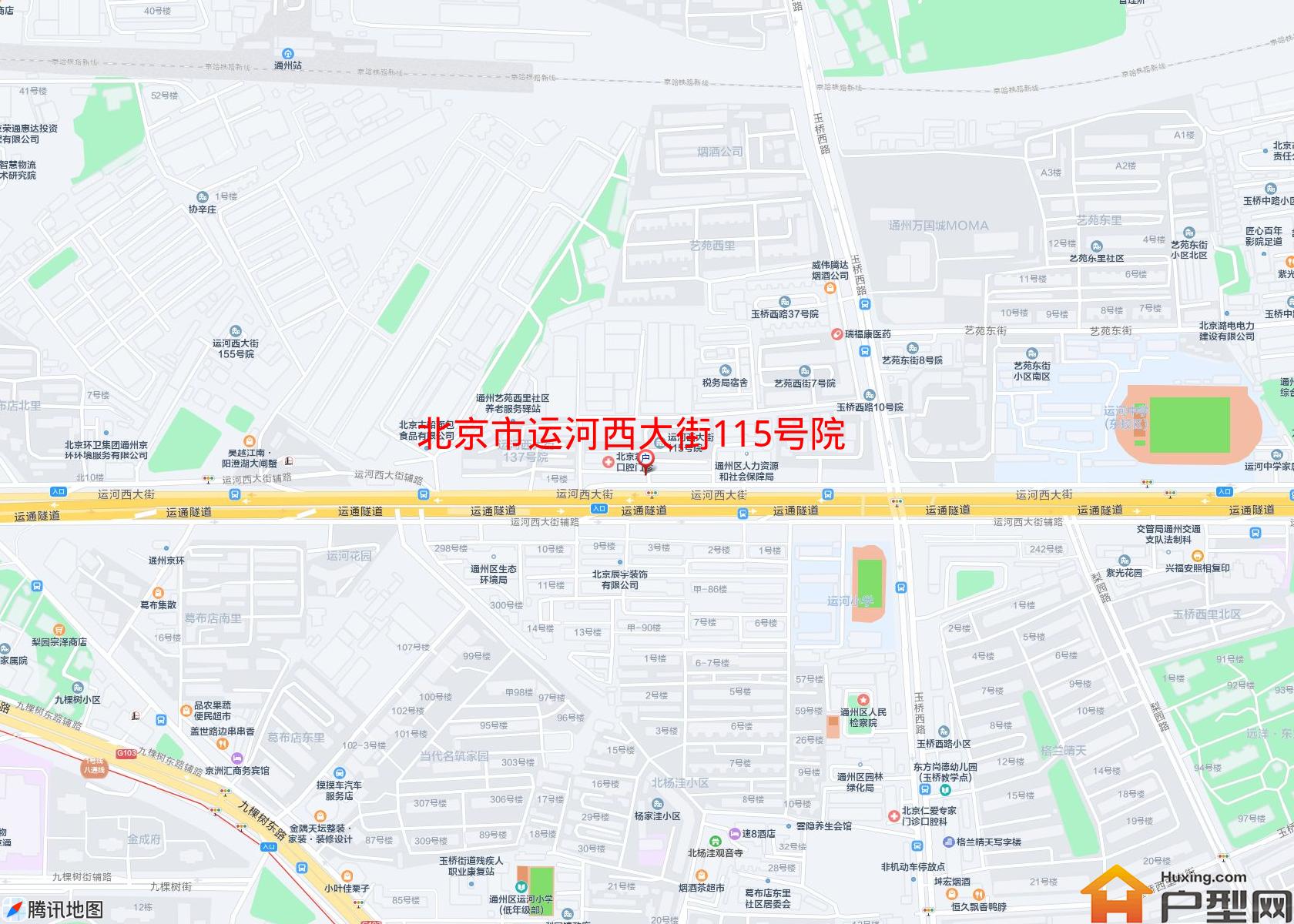 运河西大街115号院小区 - 户型网