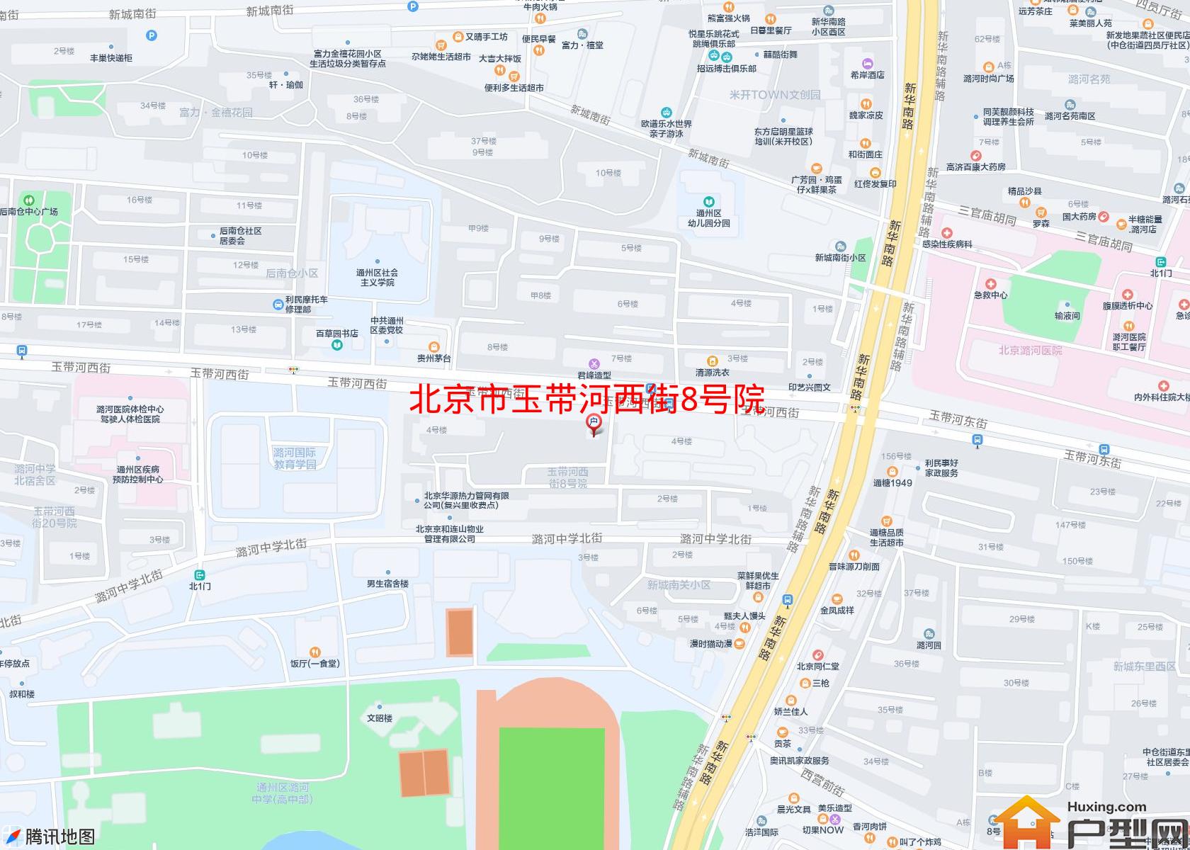 玉带河西街8号院小区 - 户型网