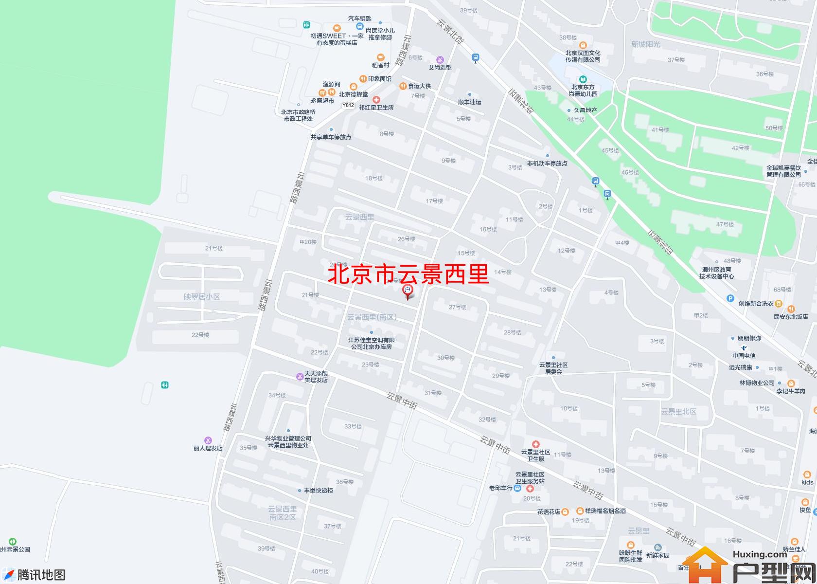 云景西里小区 - 户型网