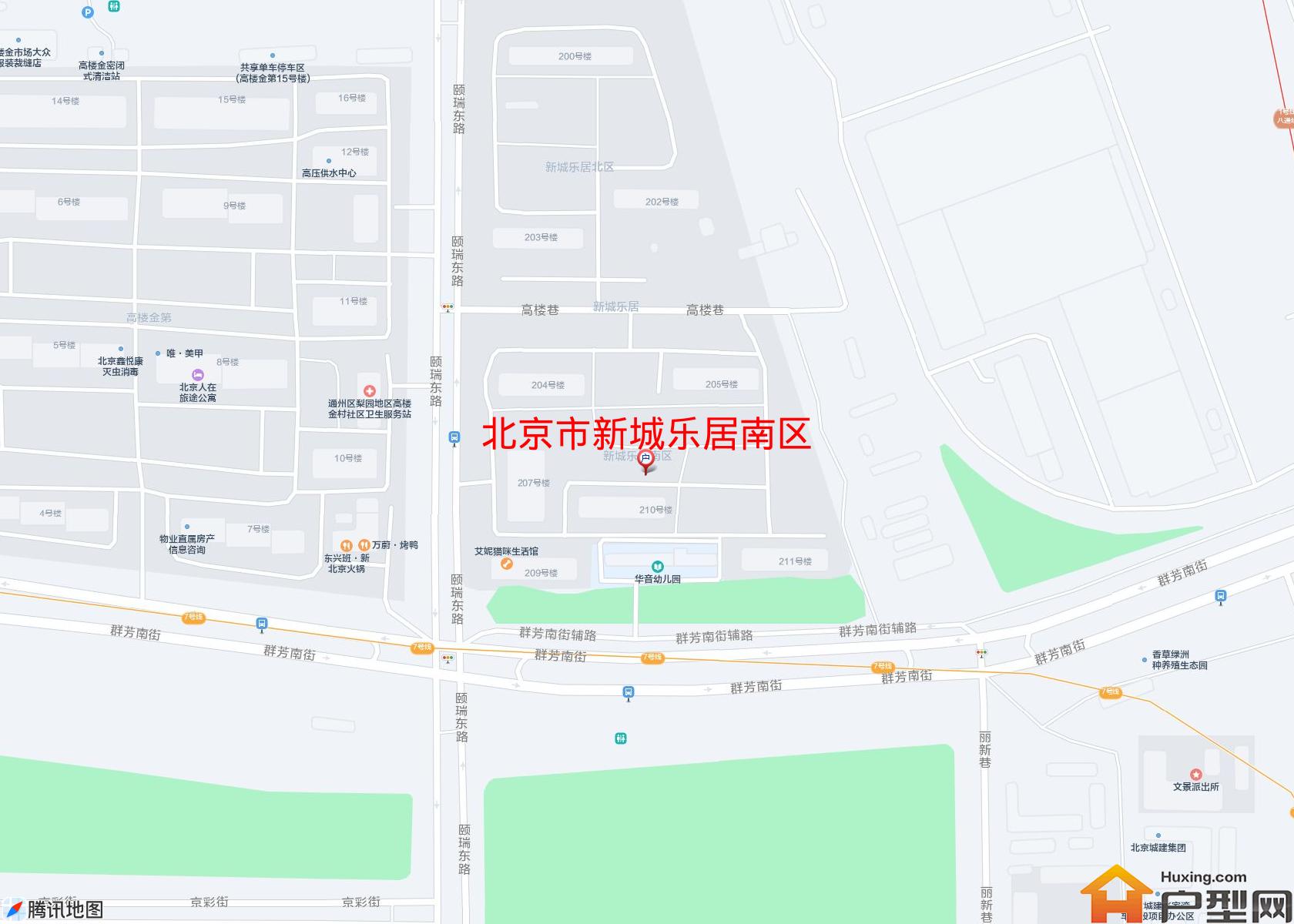 新城乐居南区小区 - 户型网