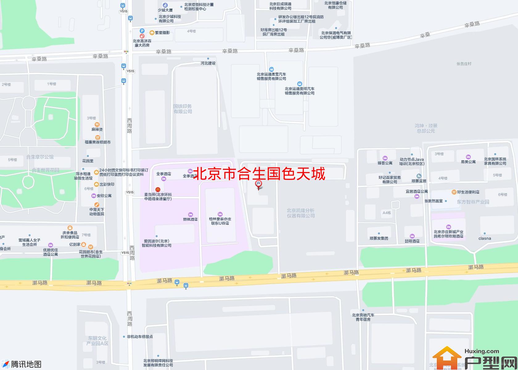 合生国色天城小区 - 户型网