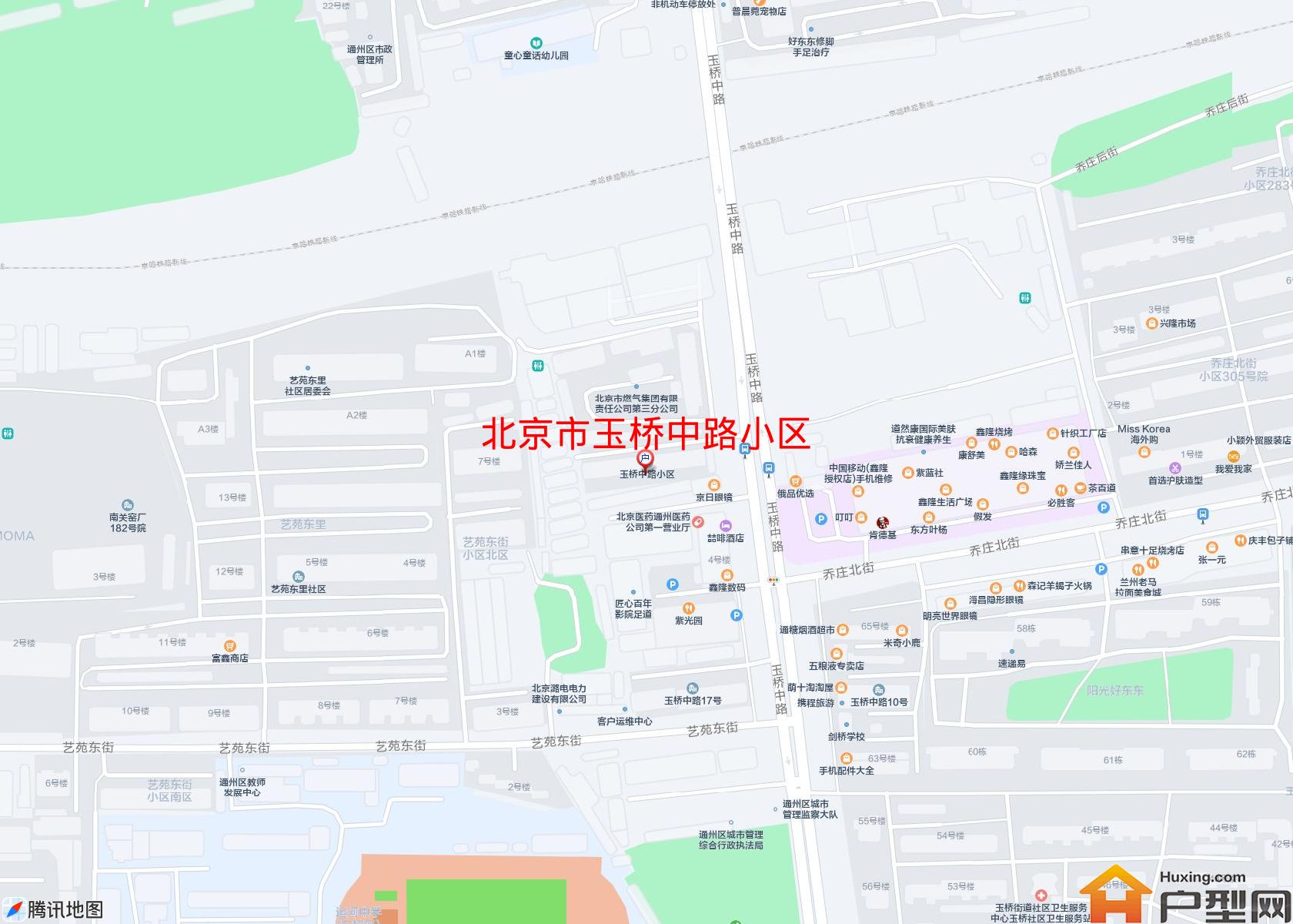 玉桥中路小区小区 - 户型网