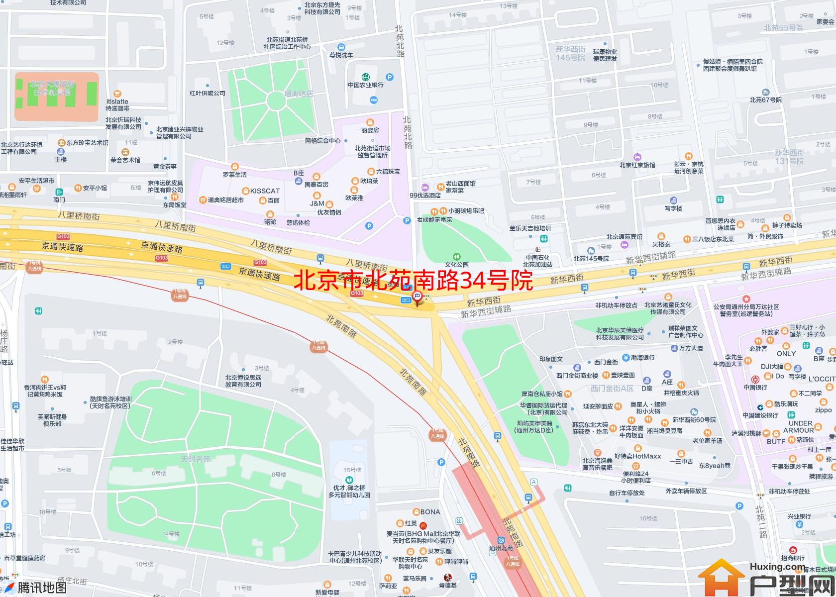 北苑南路34号院小区 - 户型网