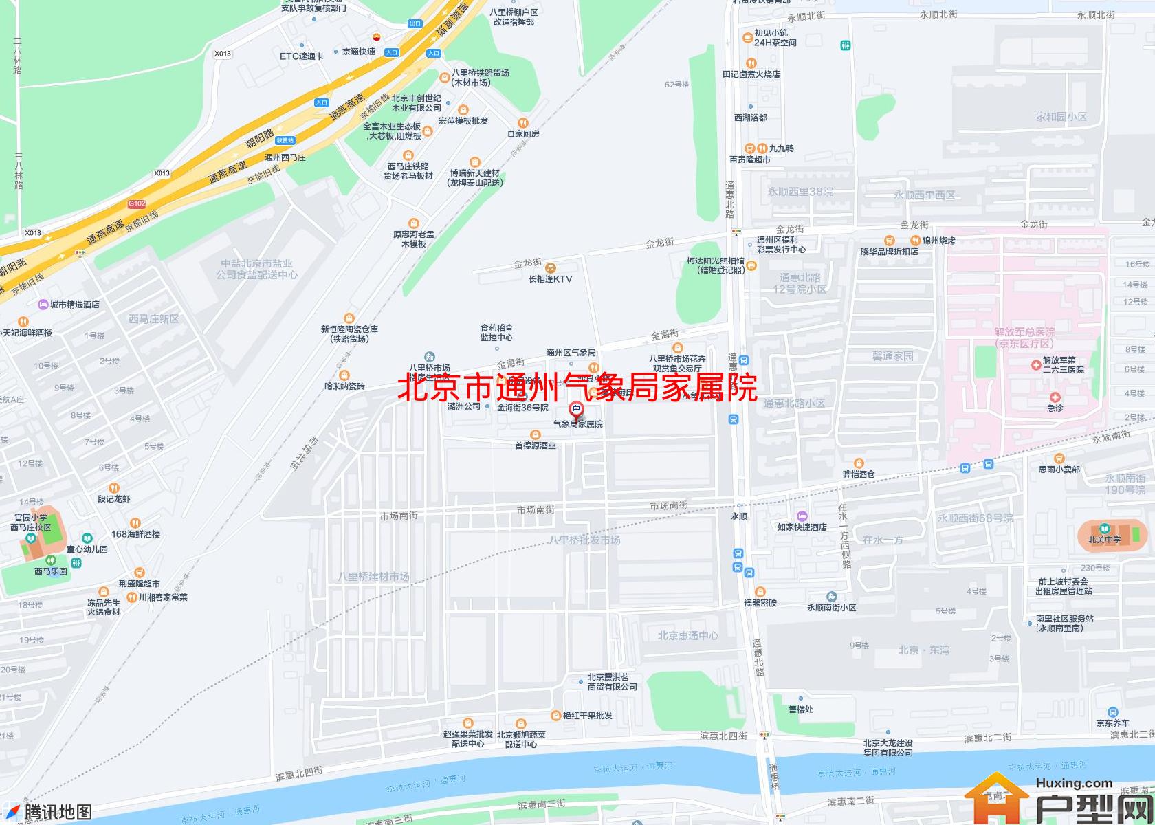 通州气象局家属院小区 - 户型网